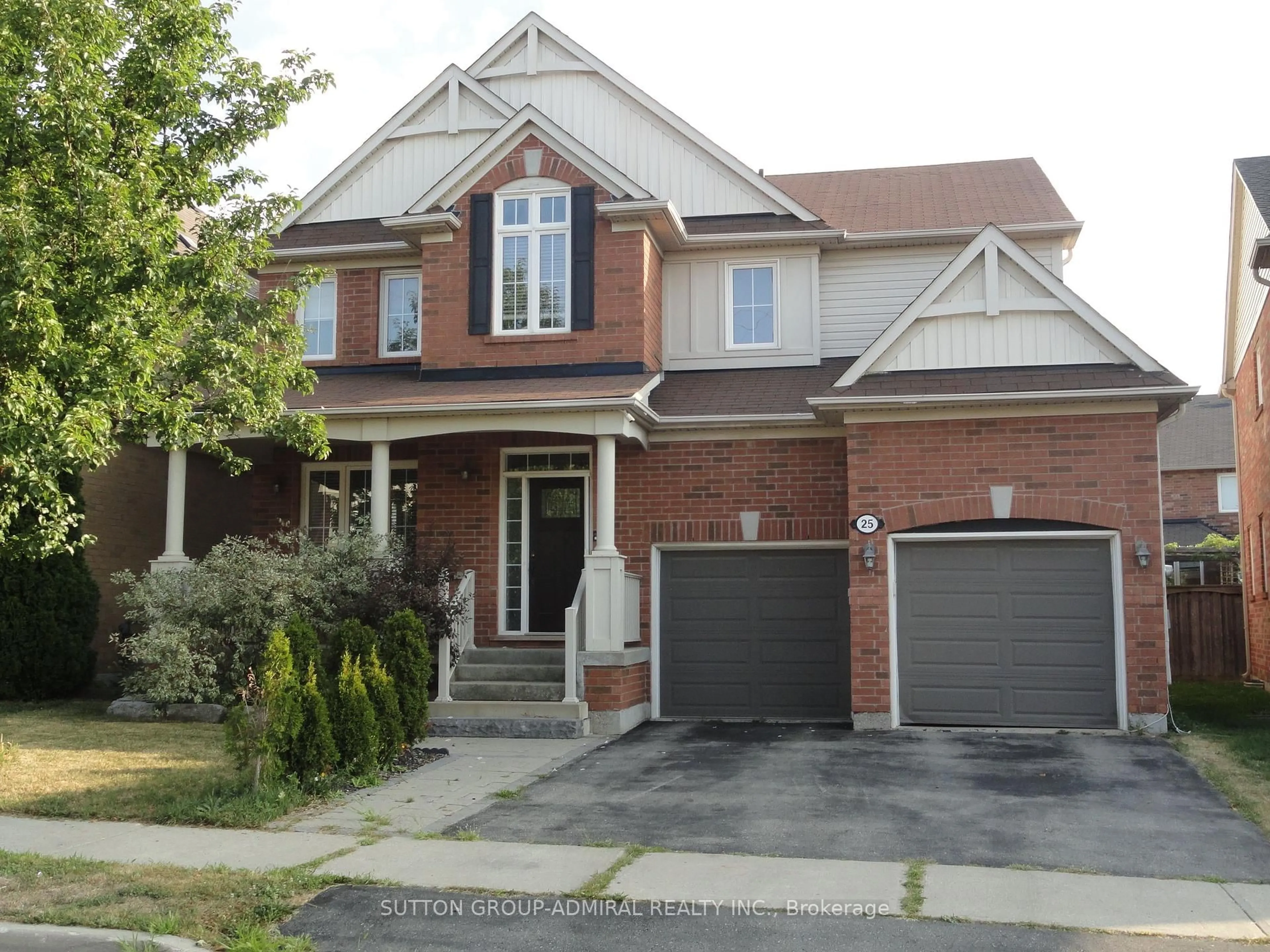 Home with brick exterior material, street for 25 Cliff Gunn Rd, Newmarket Ontario L3X 3J8