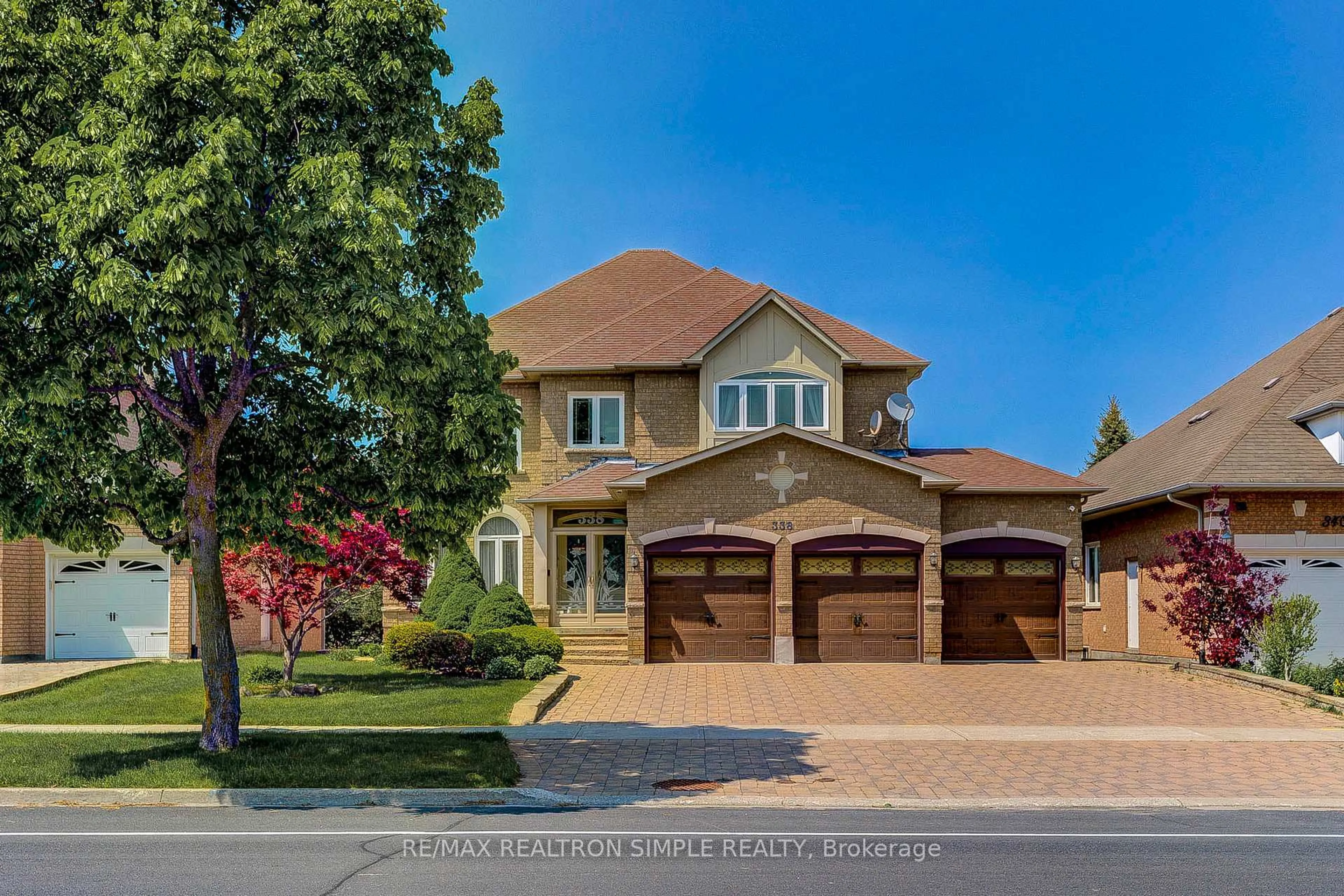 Home with brick exterior material, street for 338 Calvert Rd, Markham Ontario L6C 1Y2