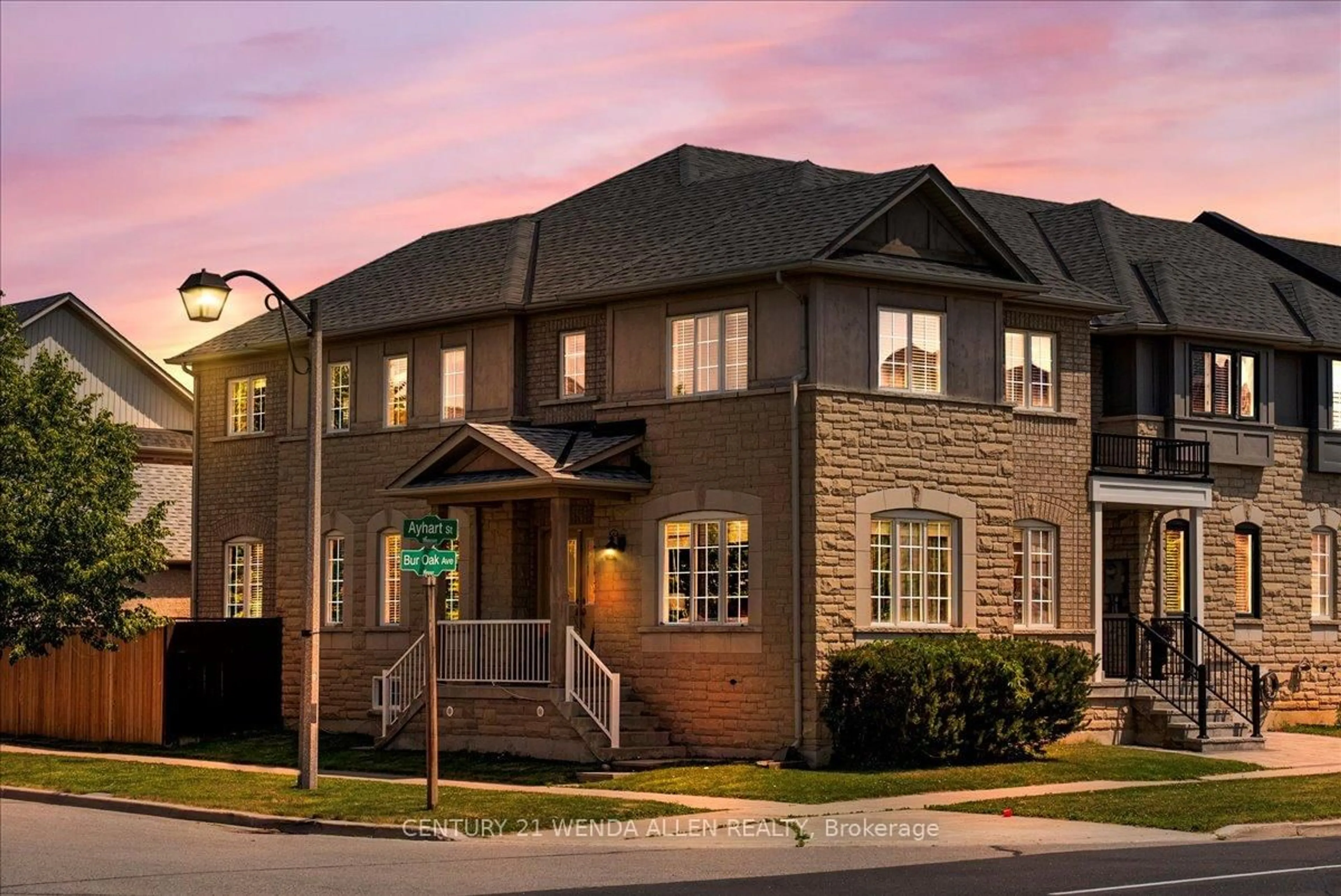 Home with brick exterior material, street for 1 Ayhart St, Markham Ontario L6E 1H7