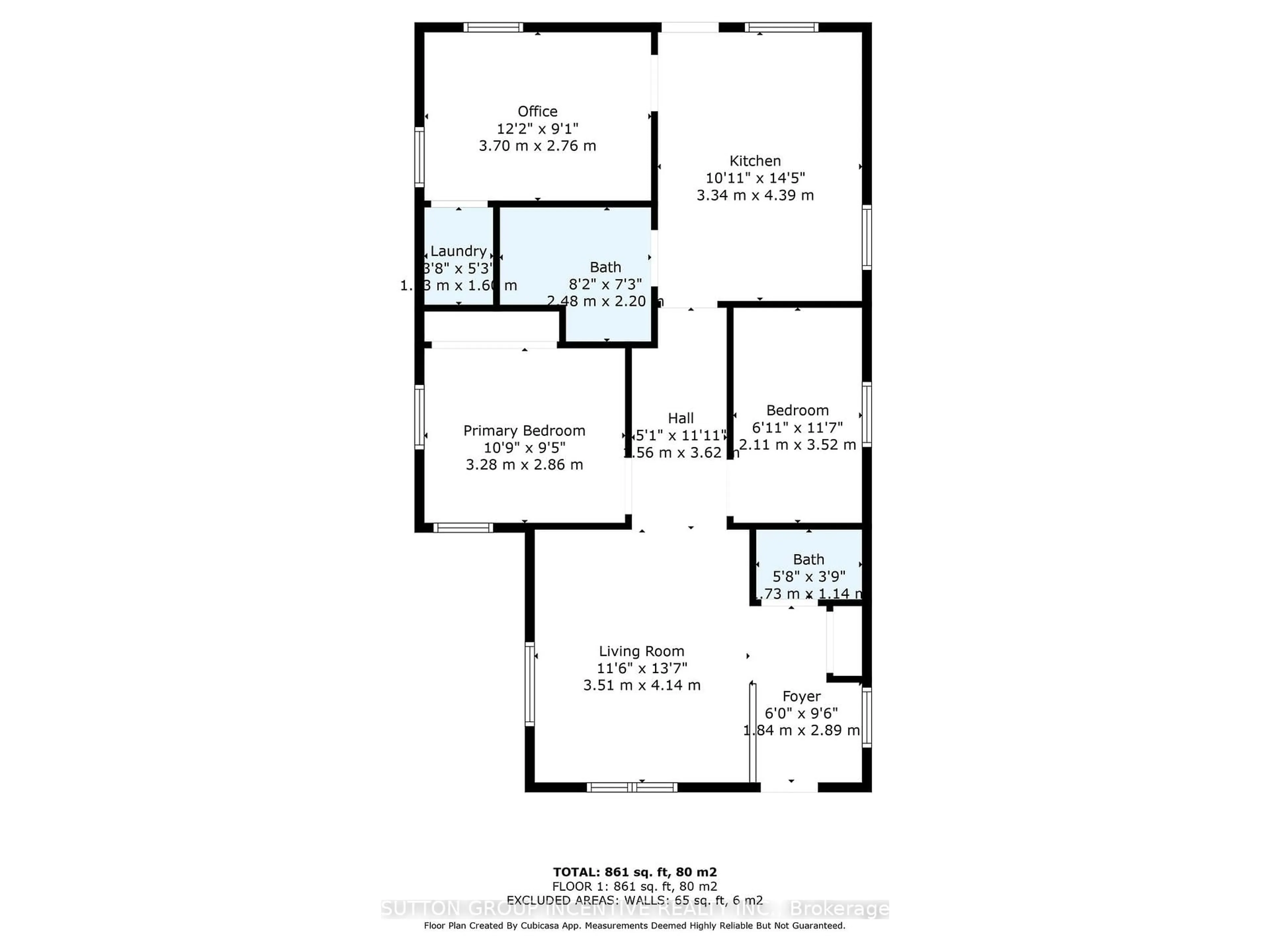 Floor plan for 844 Trivetts Rd, Georgina Ontario L4P 3E9
