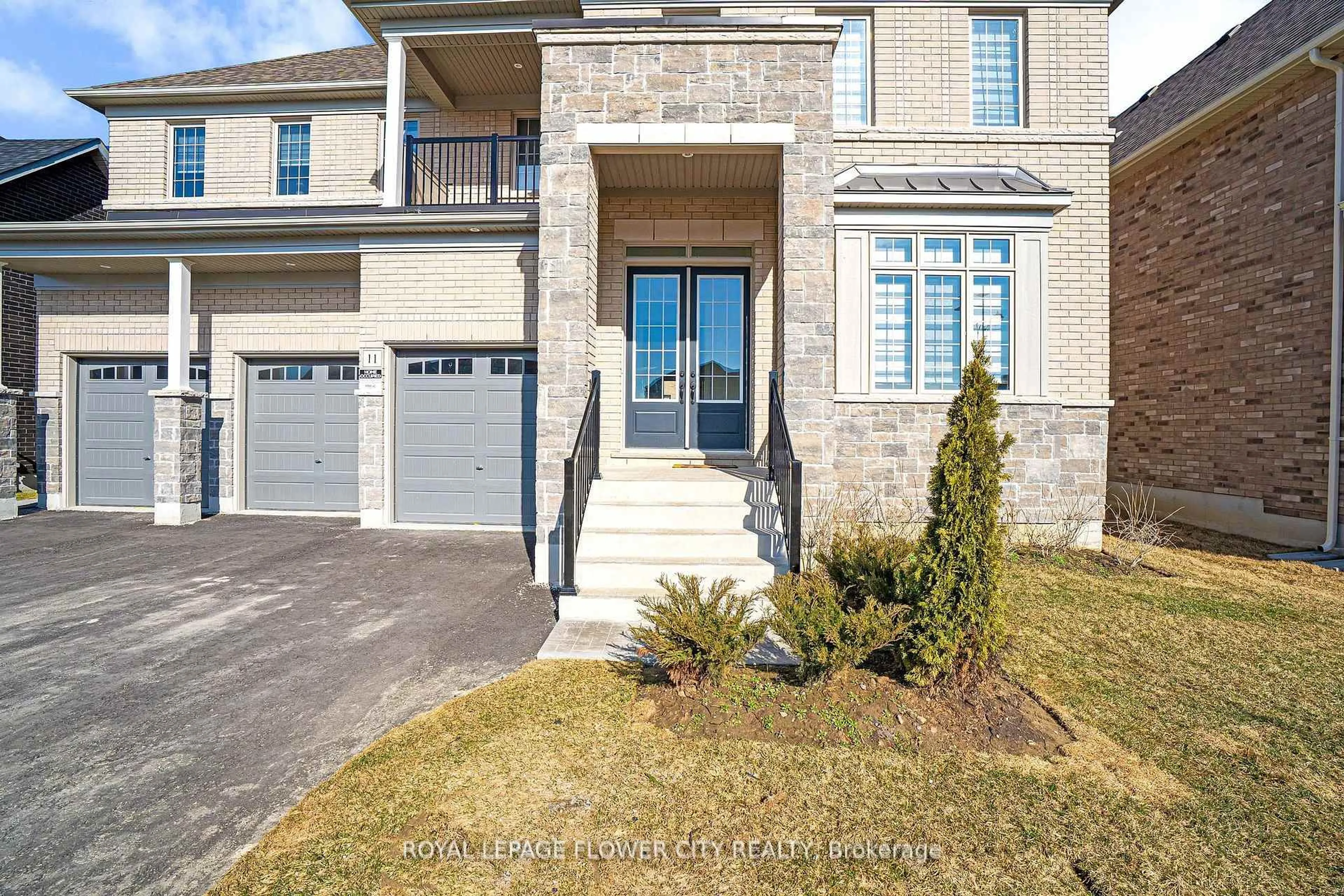 Home with brick exterior material, street for 11 Wintergreen Lane, Adjala-Tosorontio Ontario L0G 1W0
