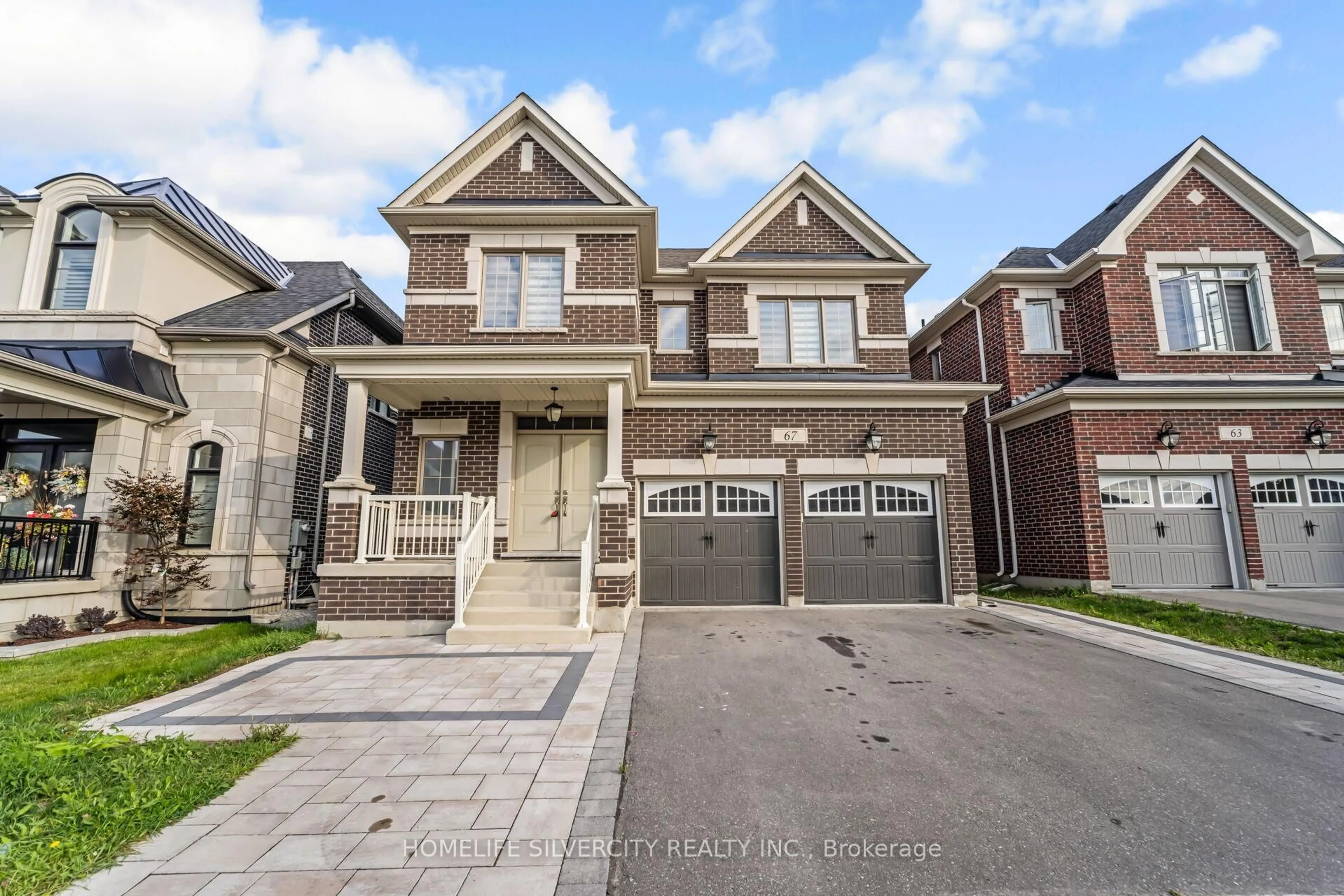 Home with brick exterior material, street for 67 Ten Pines Rd, Vaughan Ontario L4H 3N5