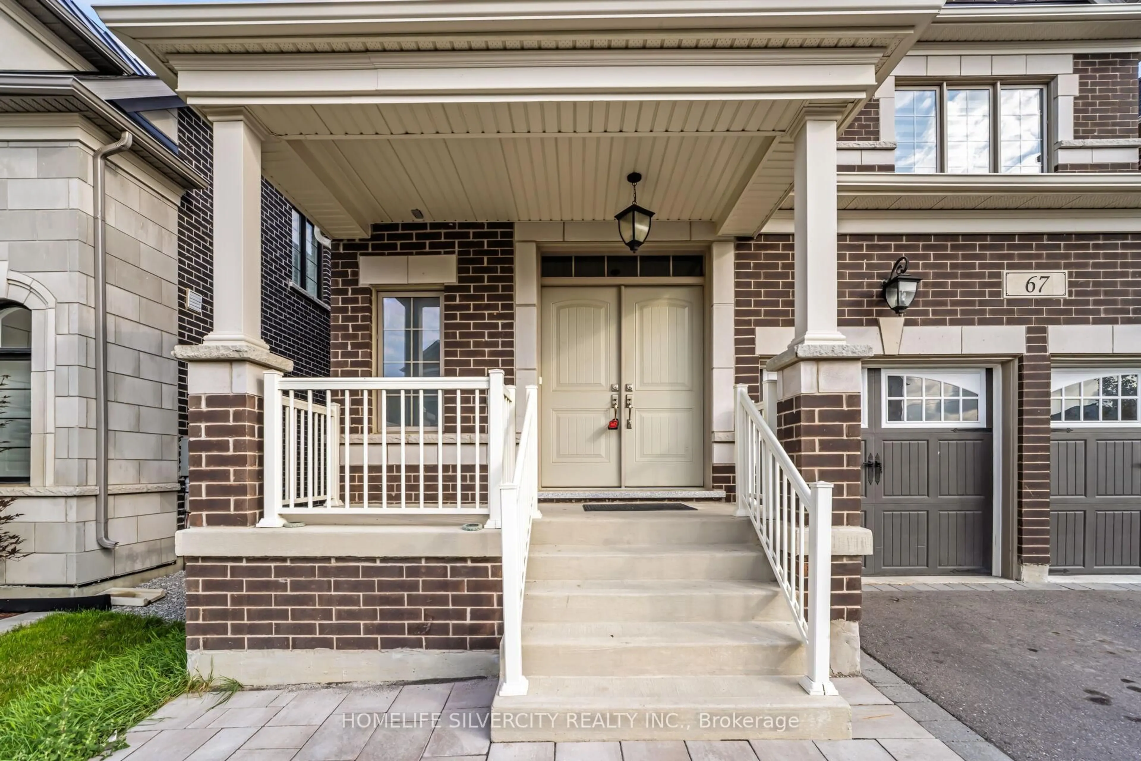 Home with brick exterior material, street for 67 Ten Pines Rd, Vaughan Ontario L4H 3N5