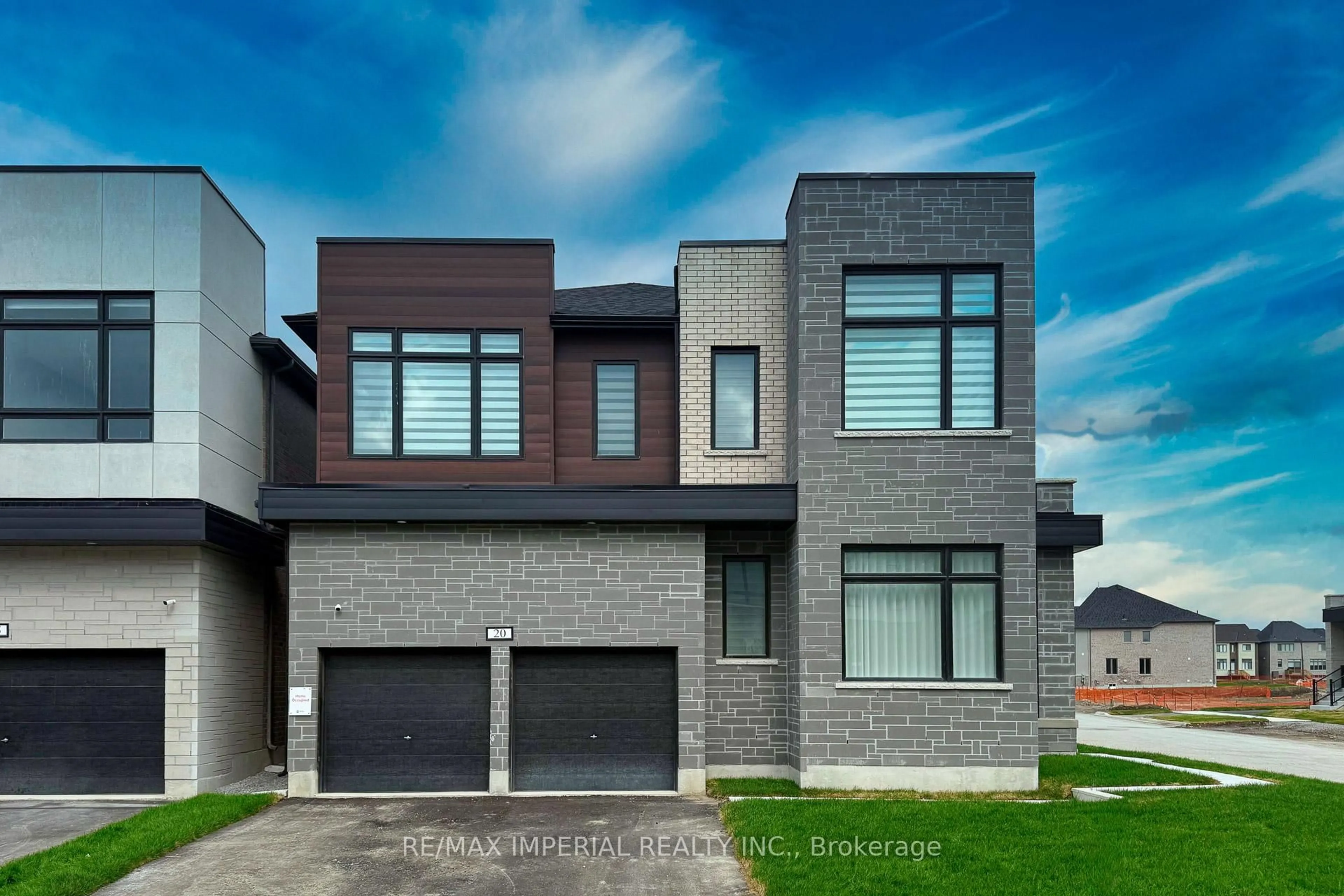 Home with brick exterior material, street for 20 Harold Humphrey St, Markham Ontario L6C 3N2