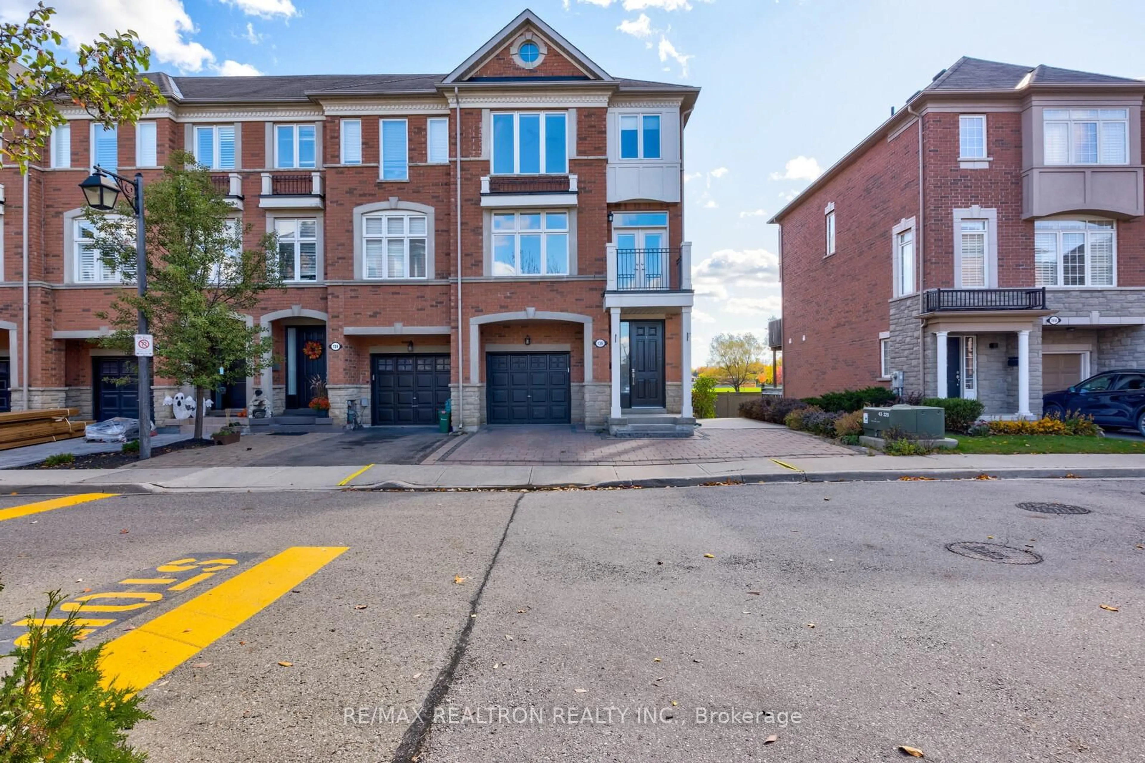 Home with brick exterior material, street for 136 Vittorio De Luca Dr, Vaughan Ontario L4L 0A8