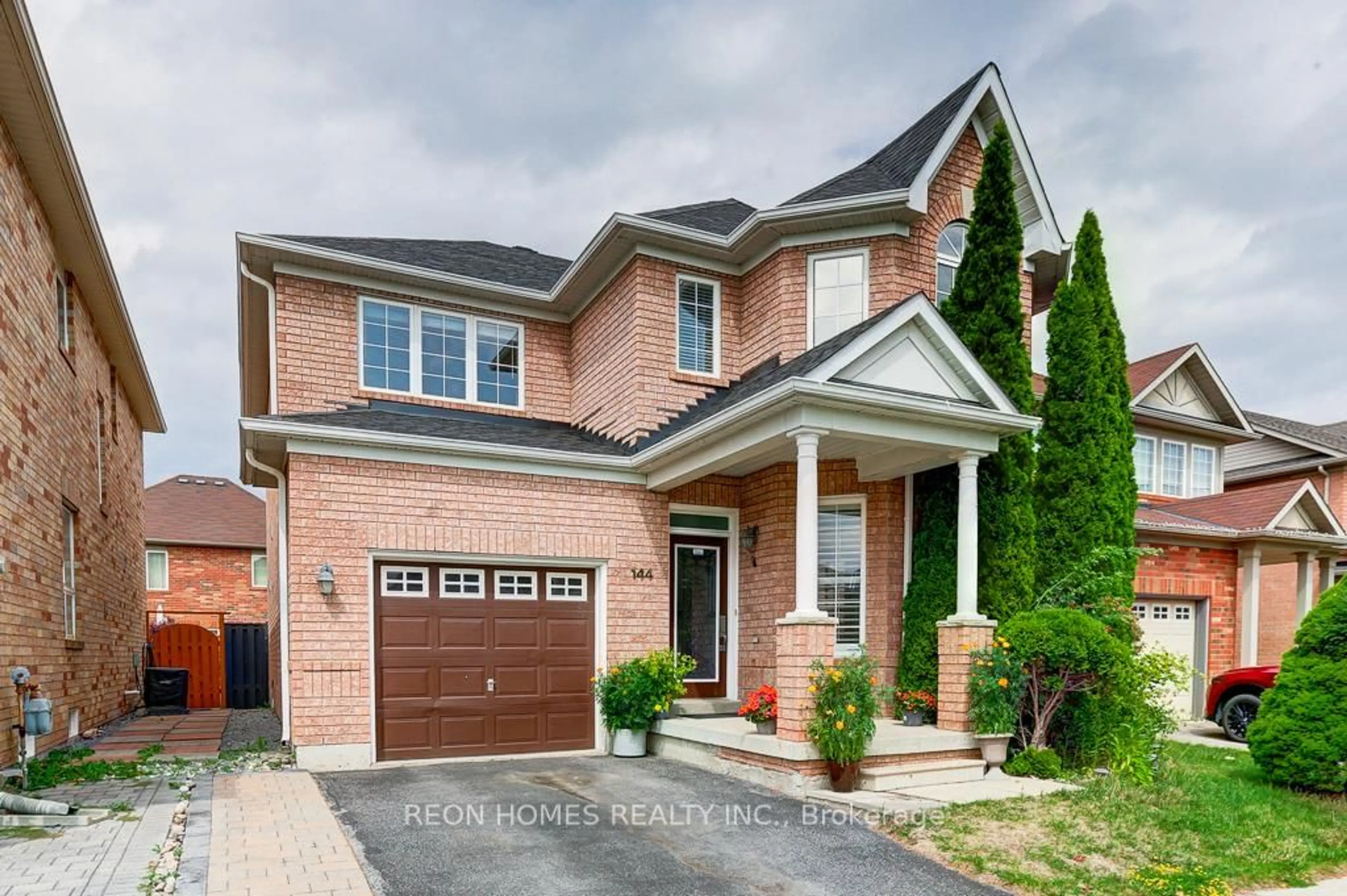 Home with brick exterior material, street for 144 Edward Jeffreys Ave, Markham Ontario L6E 1V5