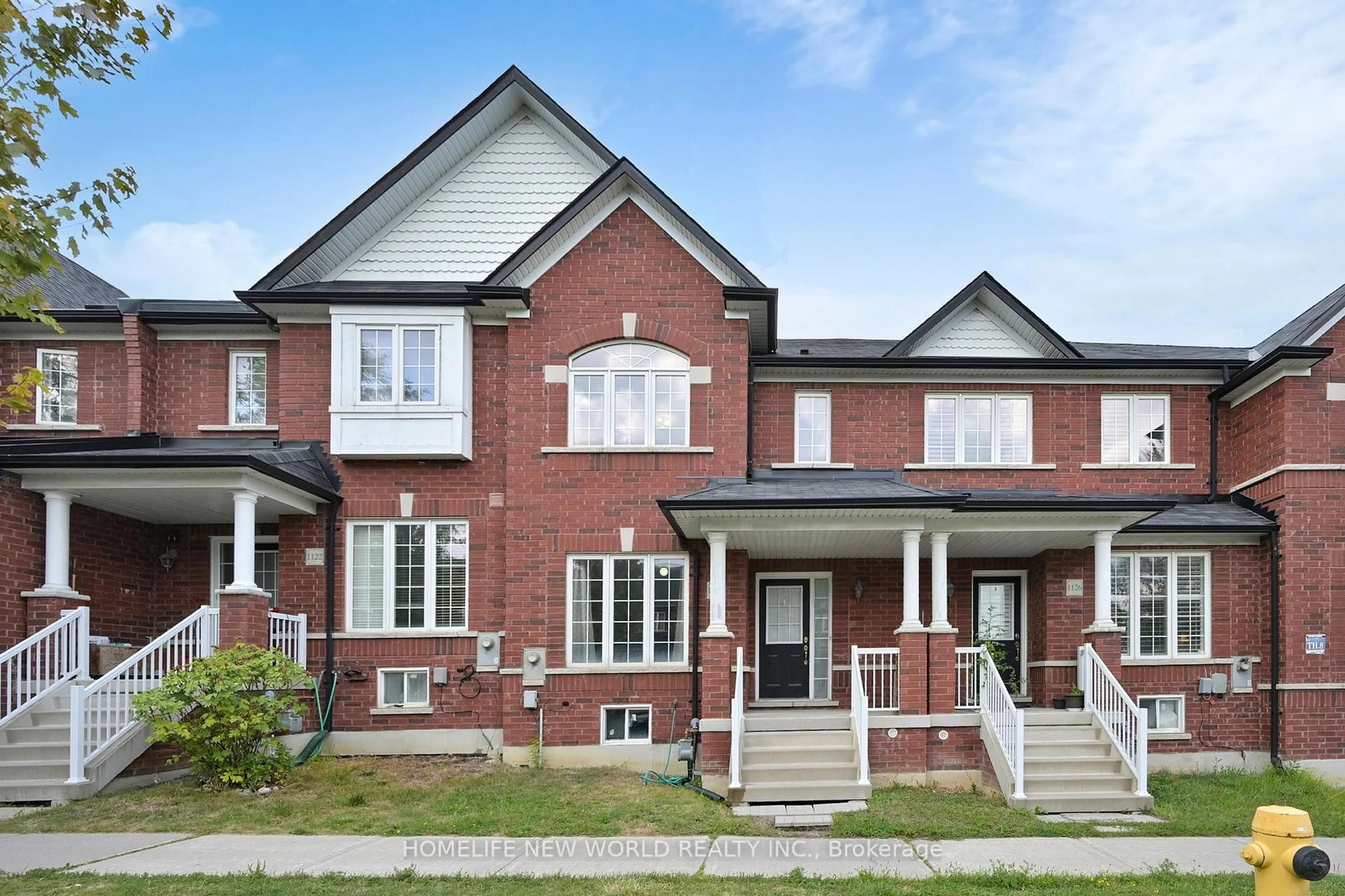 Home with brick exterior material, street for 1124 BUR OAK Ave, Markham Ontario L6E 0K9