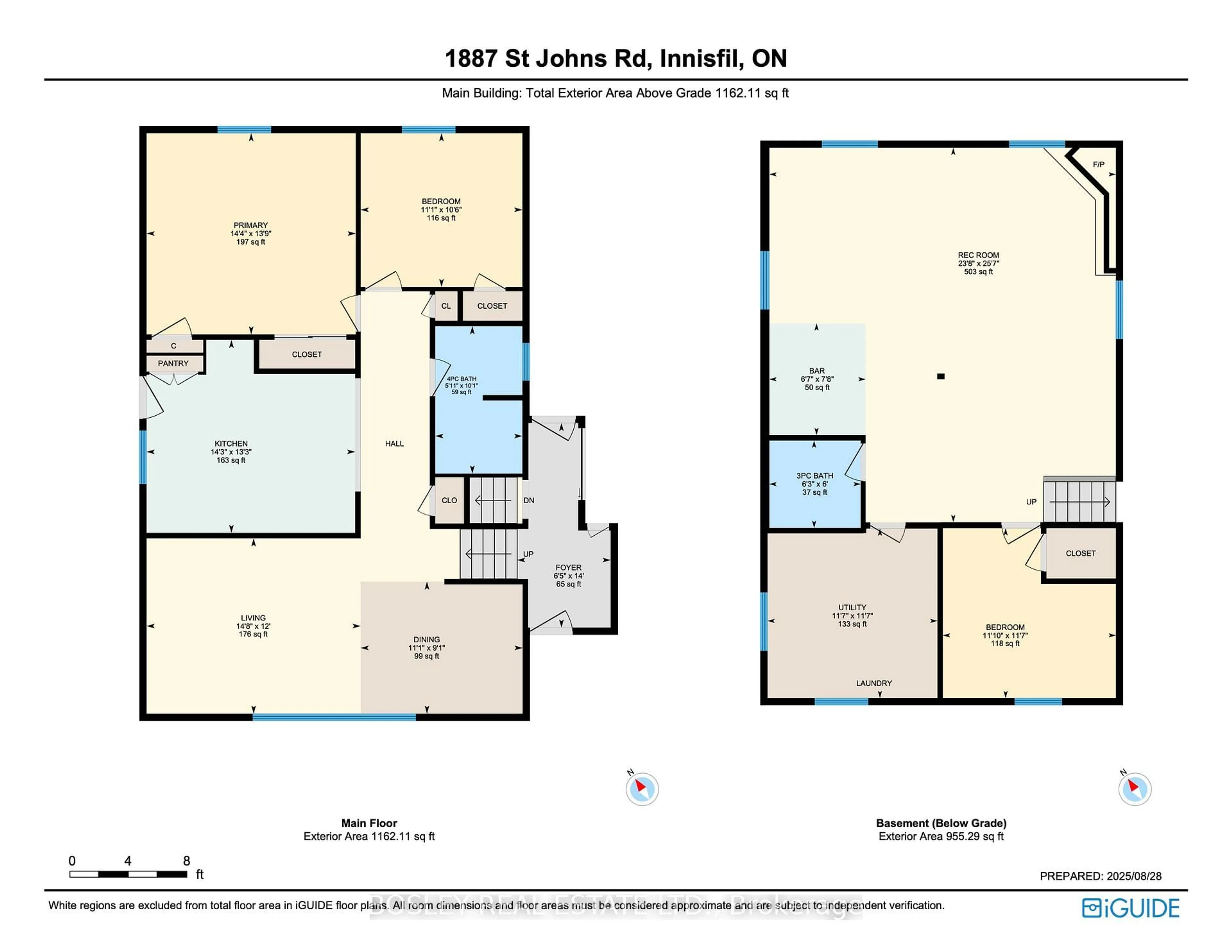 Floor plan for 1887 St. Johns Rd, Innisfil Ontario L9S 1T4