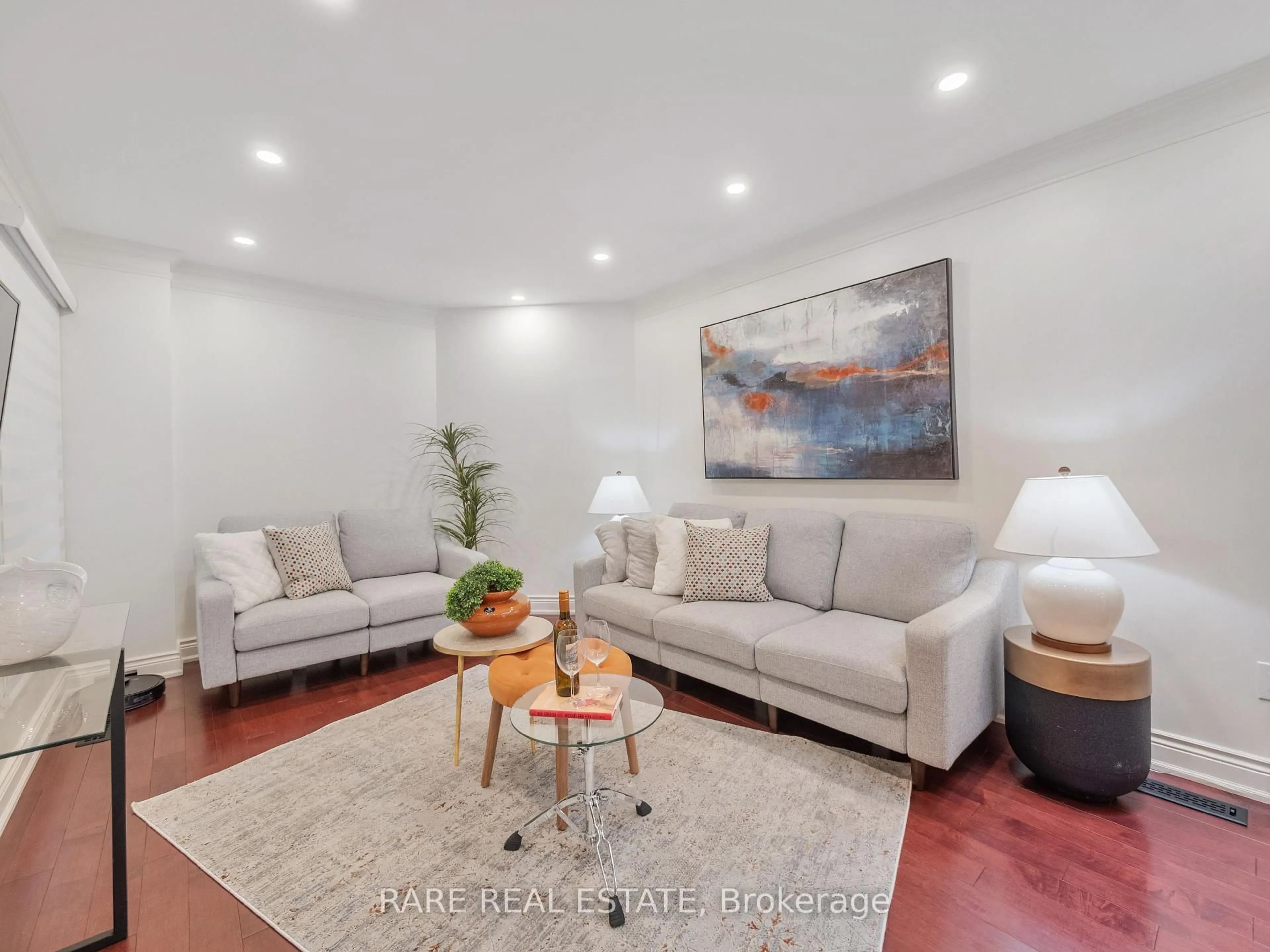 Living room with furniture, unknown for 158 Borrows St, Vaughan Ontario L4J 2W8