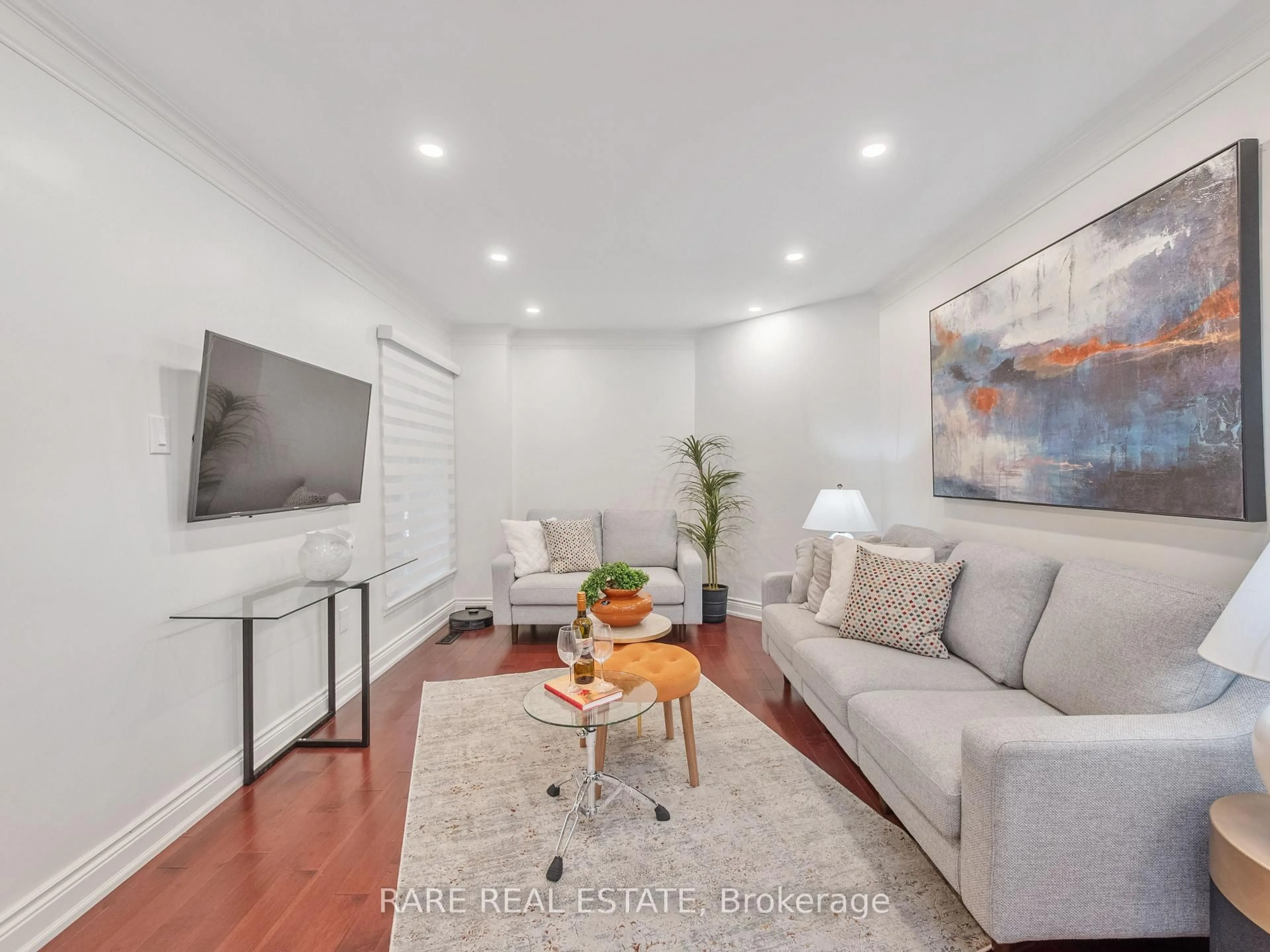 Living room with furniture, unknown for 158 Borrows St, Vaughan Ontario L4J 2W8