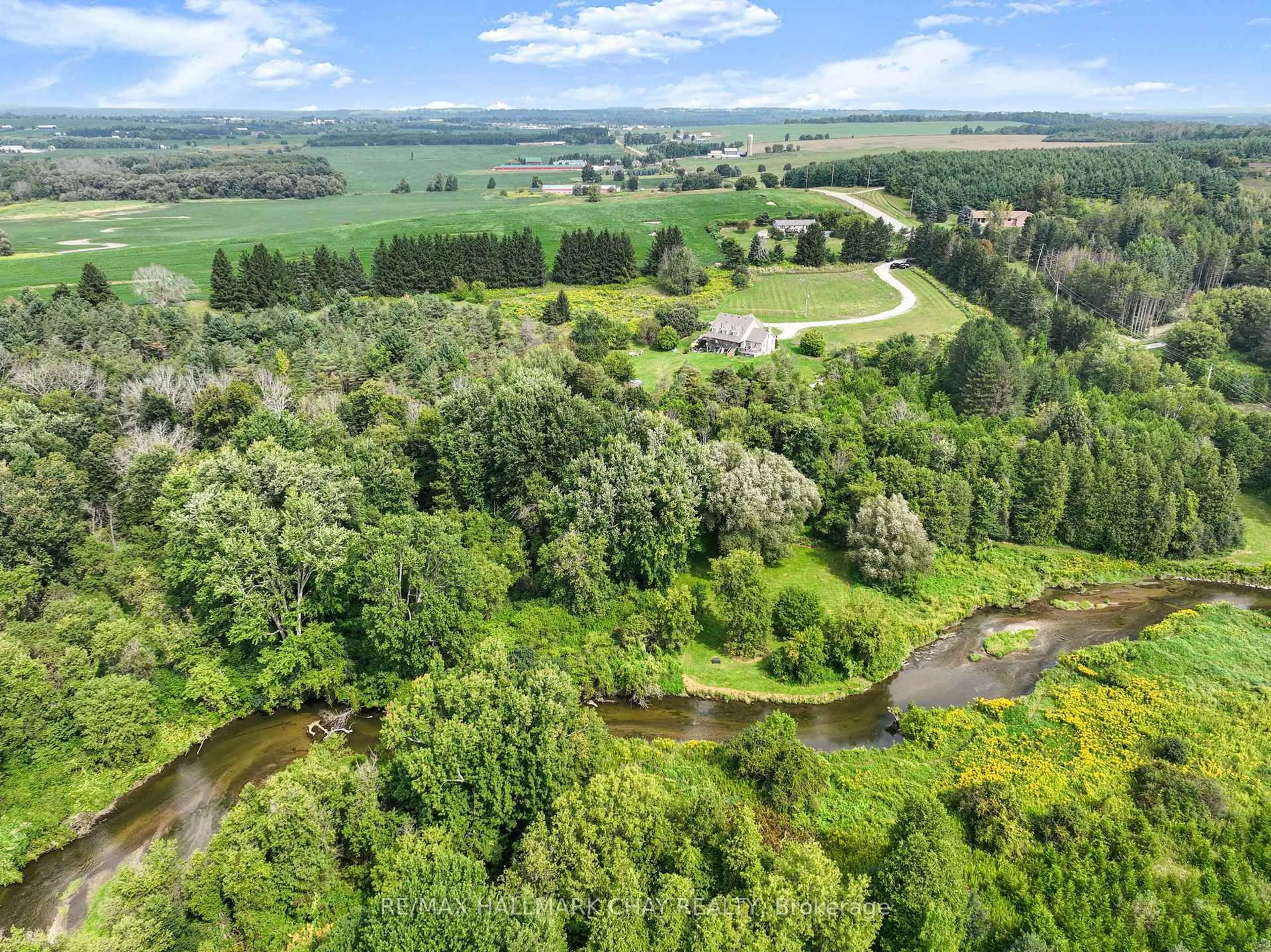 A pic from outside/outdoor area/front of a property/back of a property/a pic from drone, forest/trees view for 4146 Concession 7 Rd, Adjala-Tosorontio Ontario L0G 1L0
