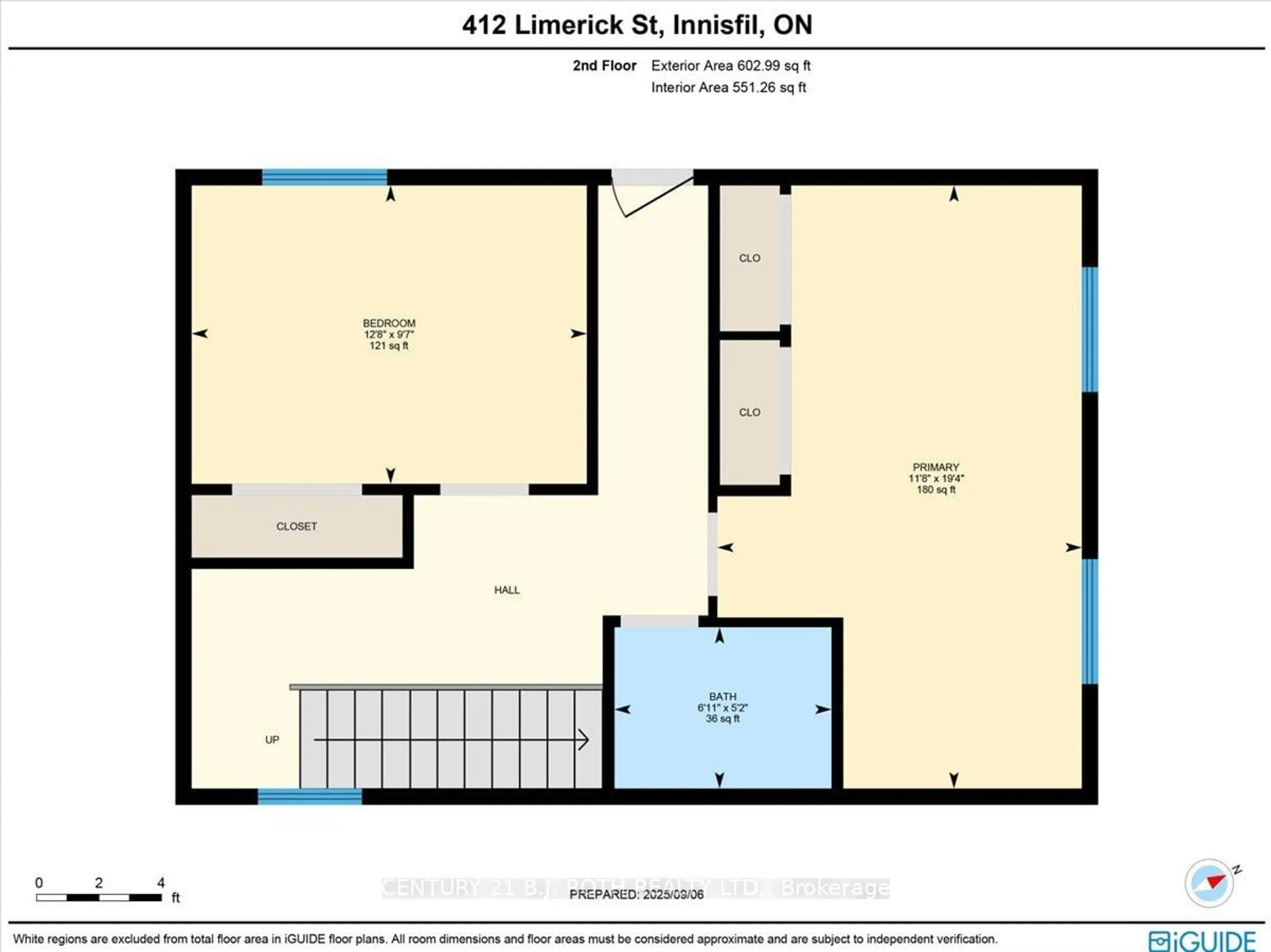 Floor plan for 412 Limerick Cres, Innisfil Ontario L0L 1K0
