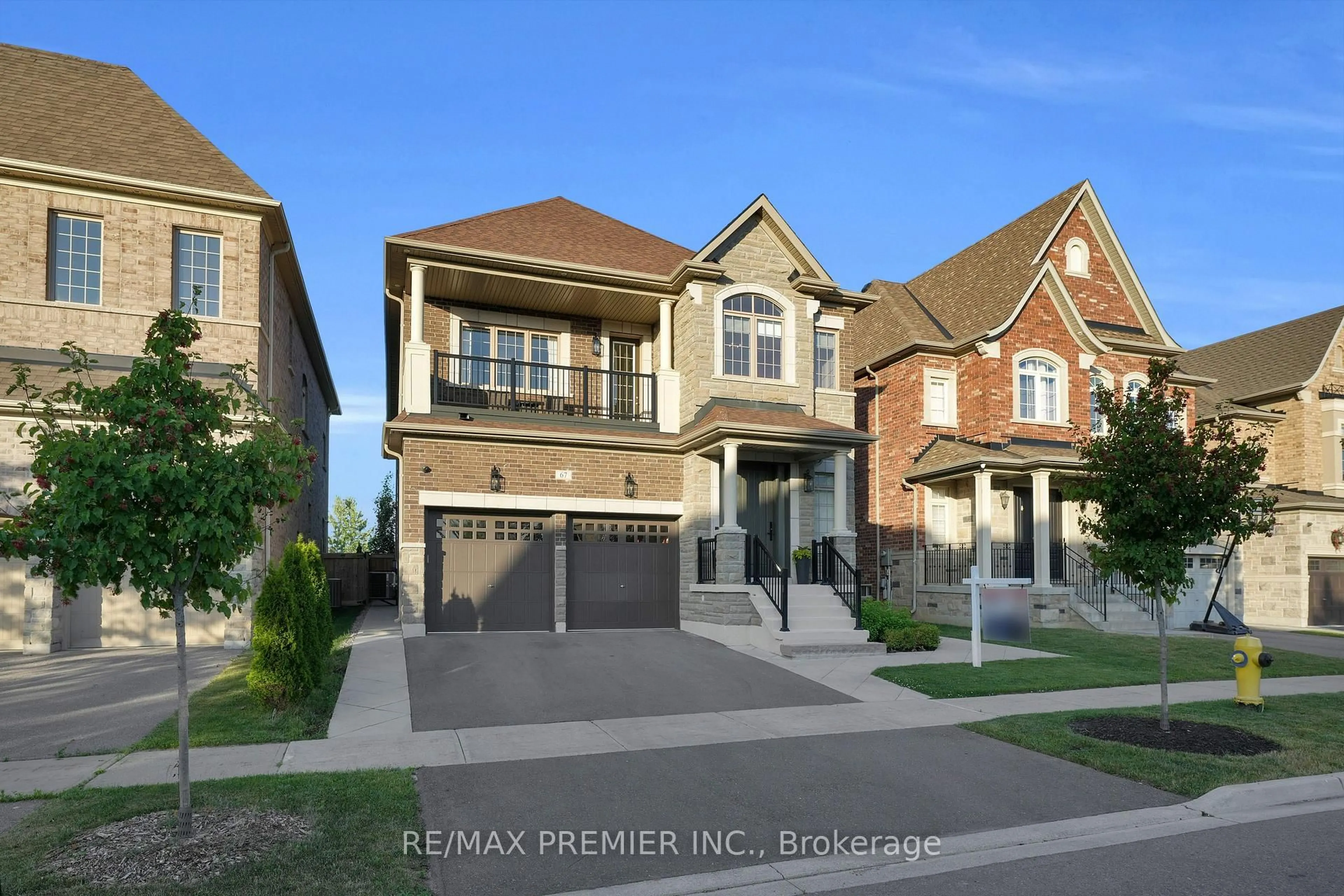 Home with brick exterior material, street for 67 Garyscholl Rd, Vaughan Ontario L4H 3R4