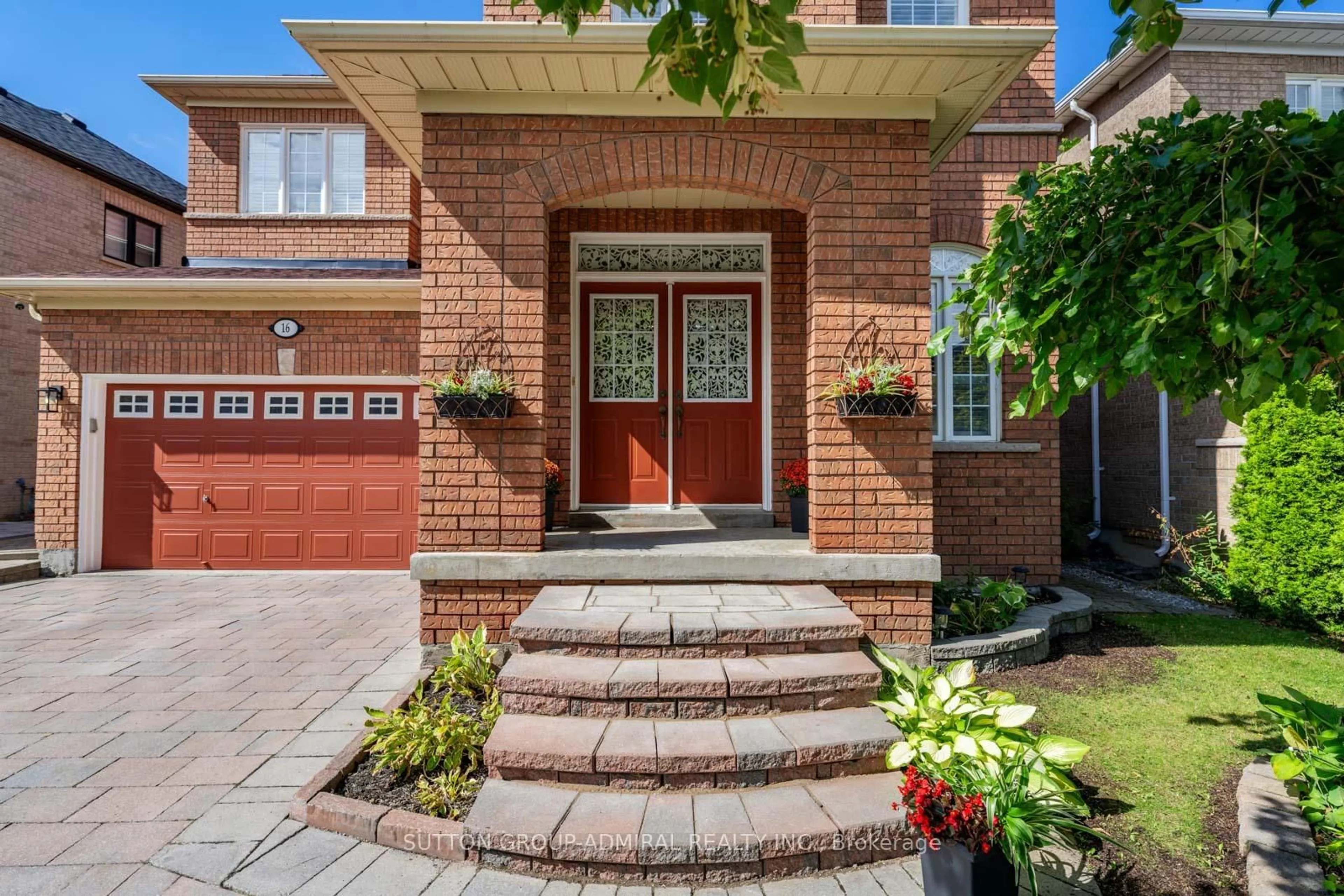 Home with brick exterior material, street for 16 Appleview Rd, Markham Ontario L6E 1Y4