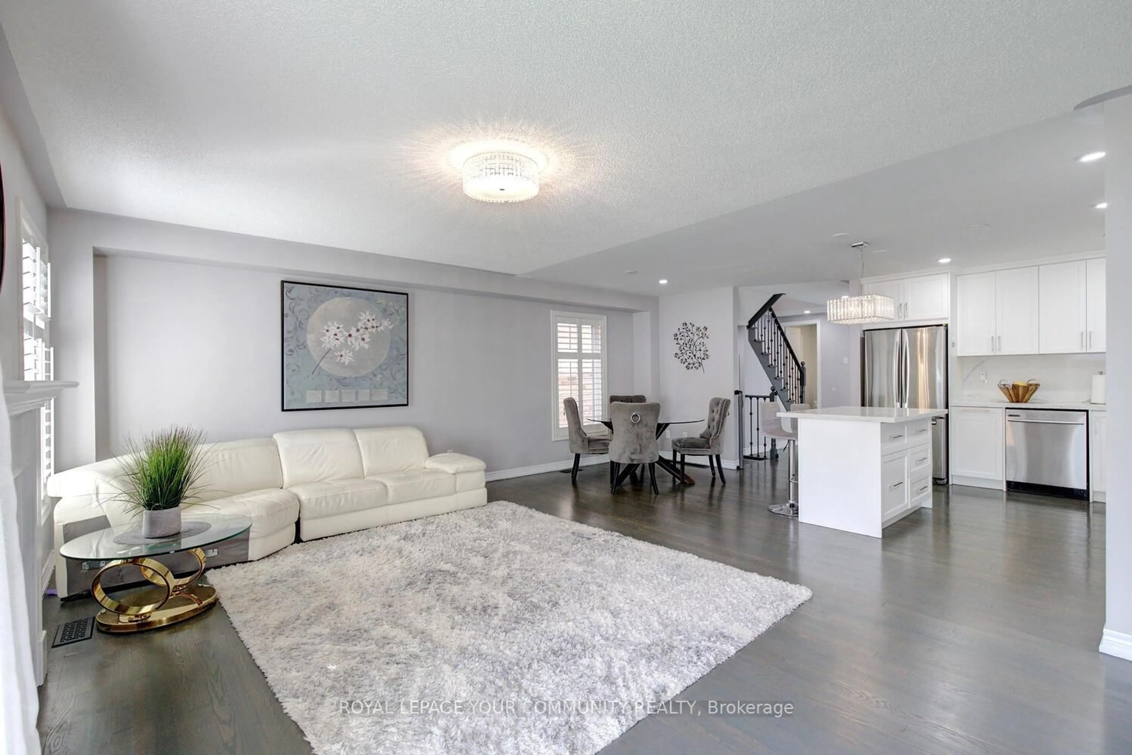 Living room with furniture, unknown for 59 Kavala St, Vaughan Ontario L6A 0P6