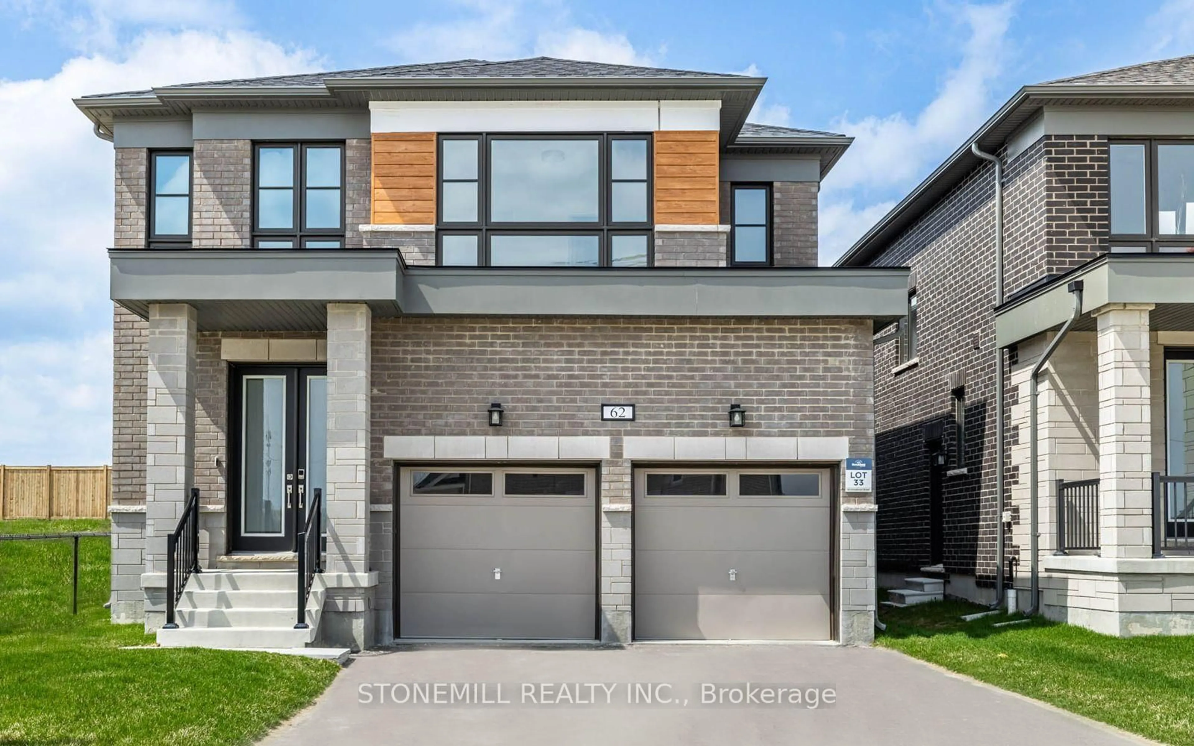 Home with brick exterior material, street for 62 Henderson St, Essa Ontario L3W 0A9