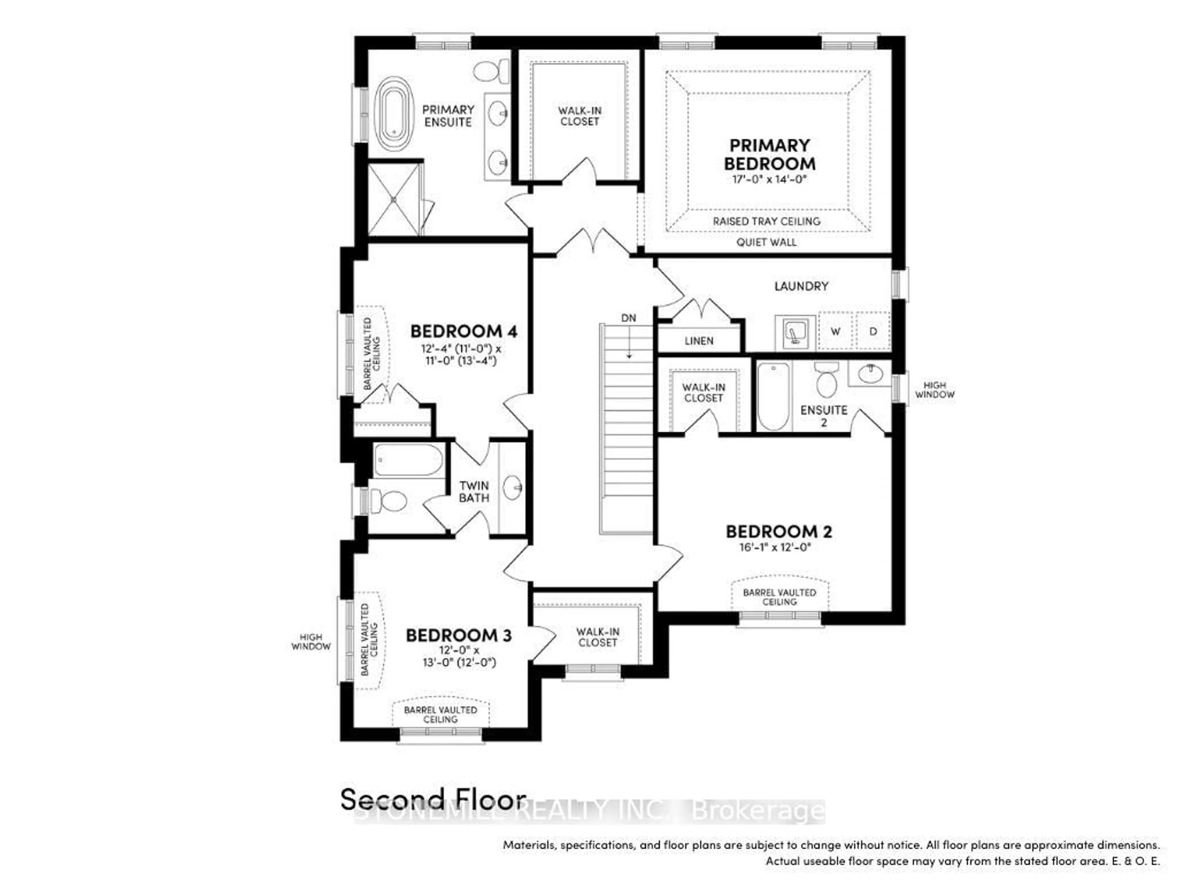 Floor plan for 95 Denney Dr, Essa Ontario L3W 0A9