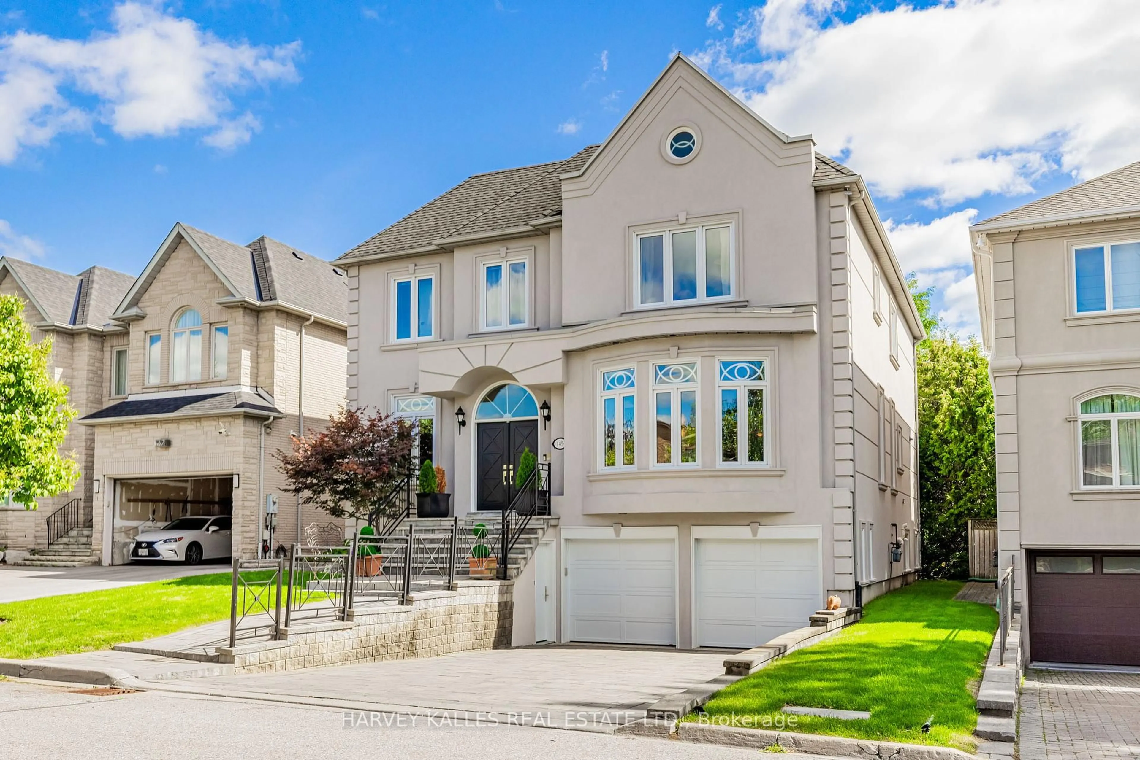 Home with brick exterior material, street for 145 Rodeo Dr, Vaughan Ontario L4J 4Y6