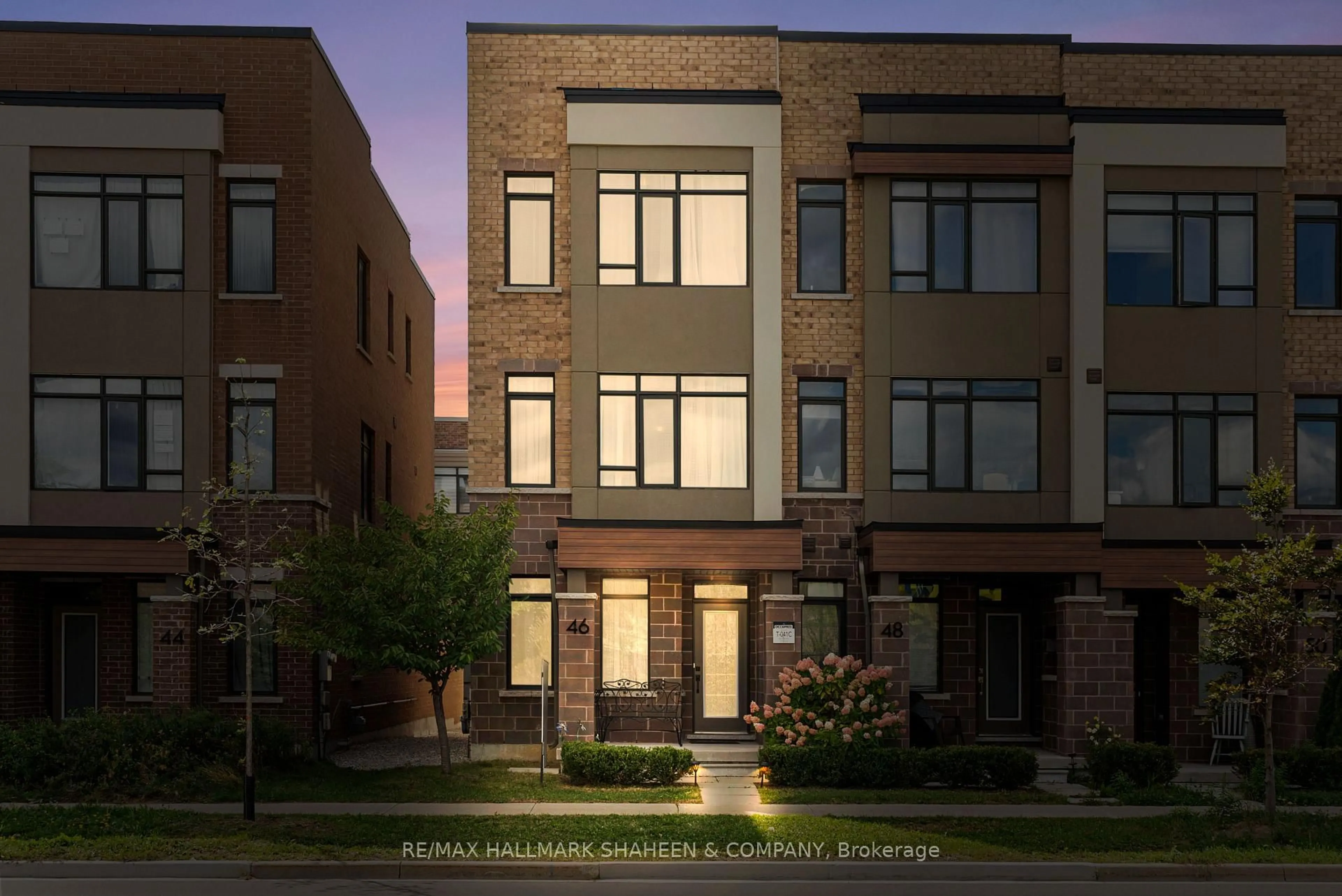 Home with brick exterior material, street for 46 Troon Ave, Vaughan Ontario L6A 4Z2