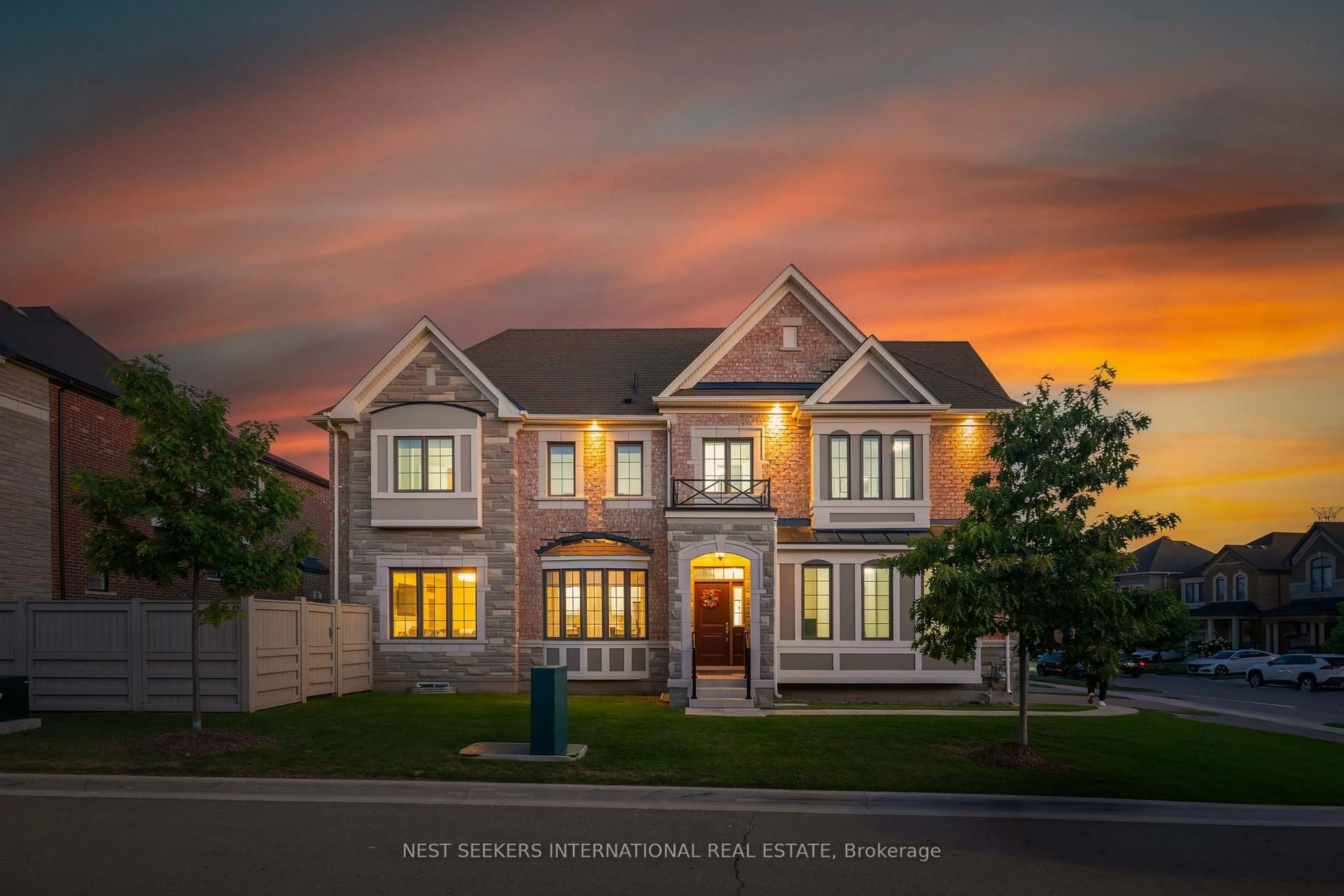 Home with brick exterior material, street for 125 Lacrosse Tr, Vaughan Ontario L4H 4V8