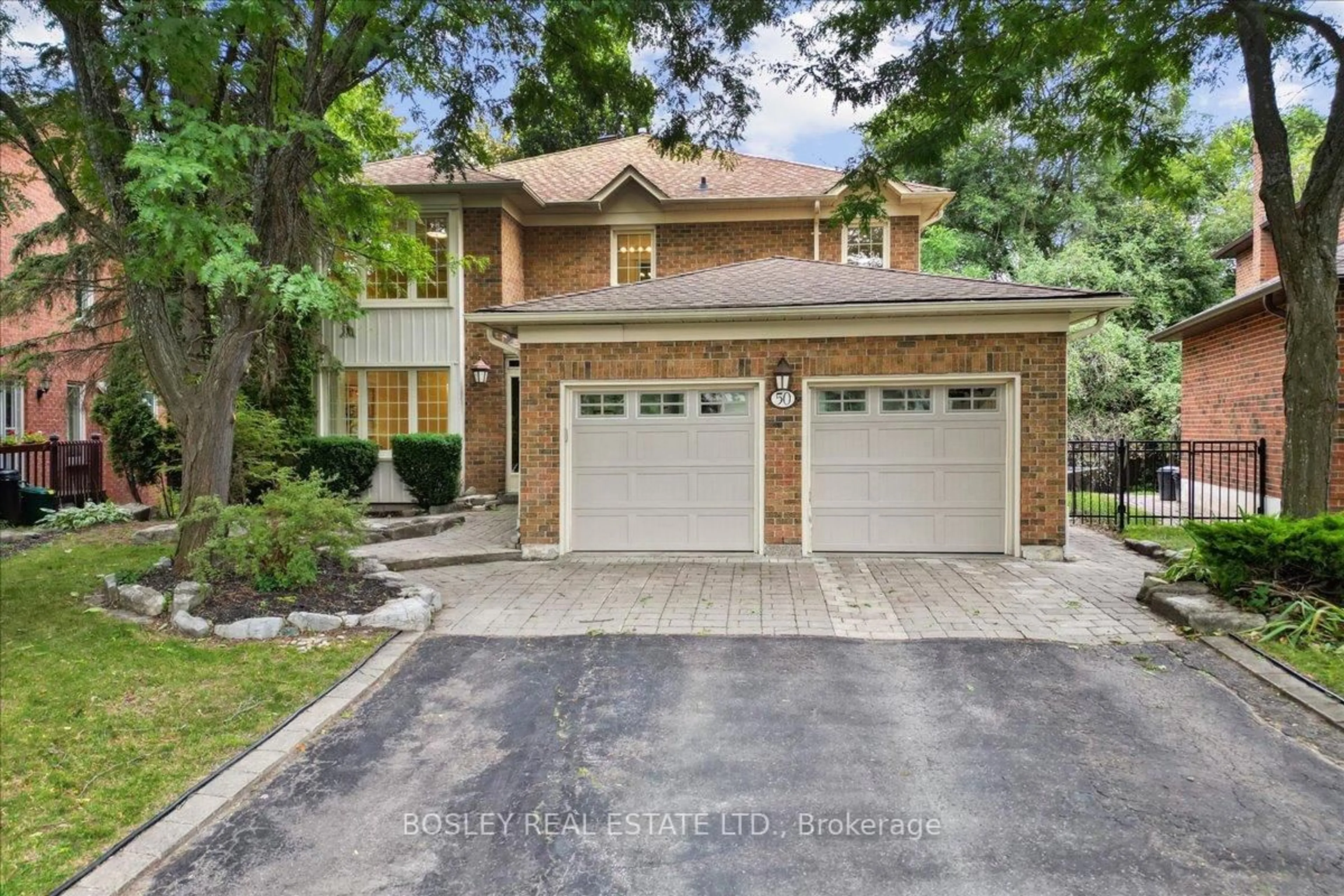 Home with brick exterior material, street for 50 Simmons Cres, Aurora Ontario L4G 6B6