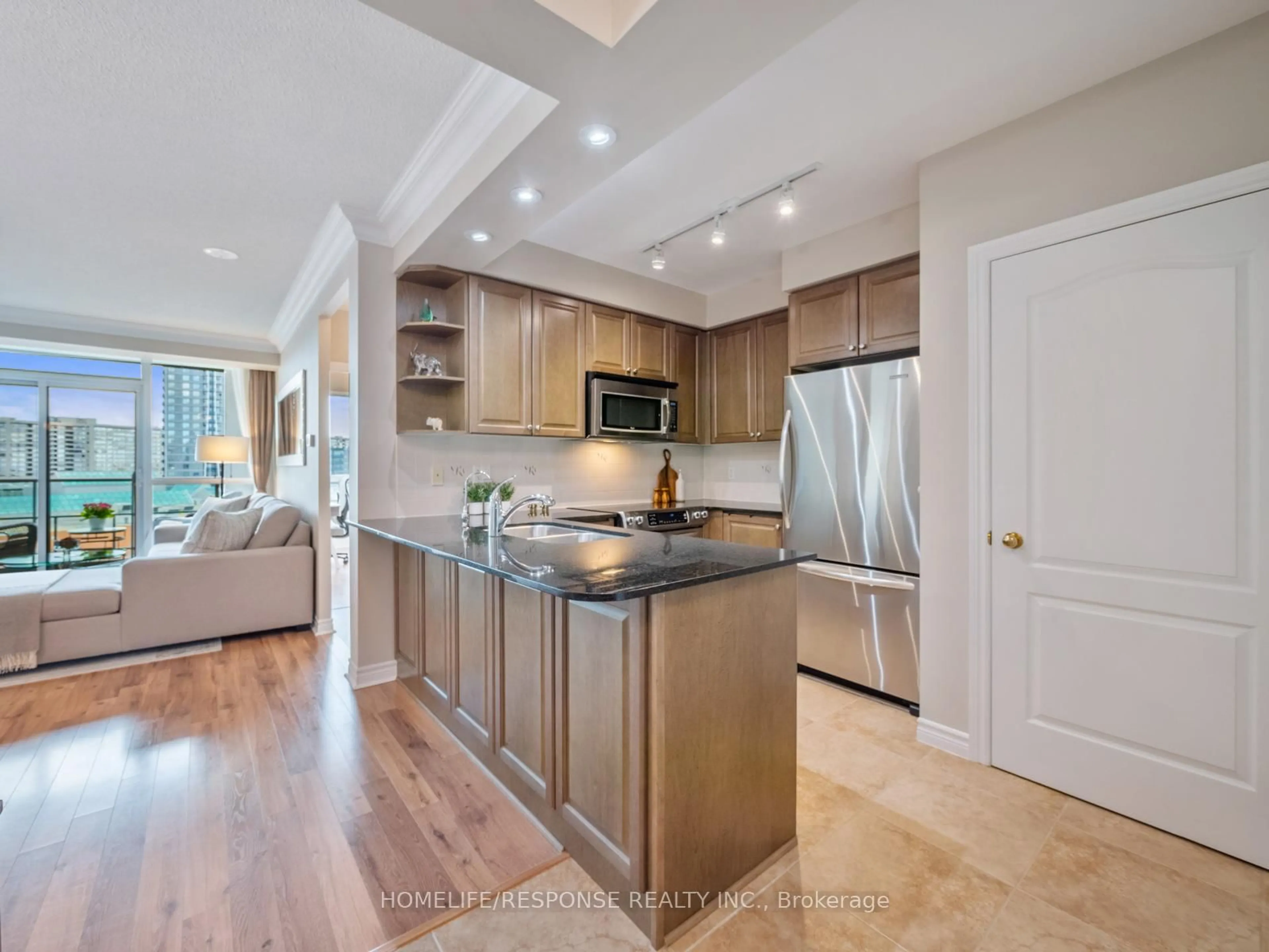 Open concept kitchen, unknown for 88 Promenade Circ #701, Vaughan Ontario L4J 9A4