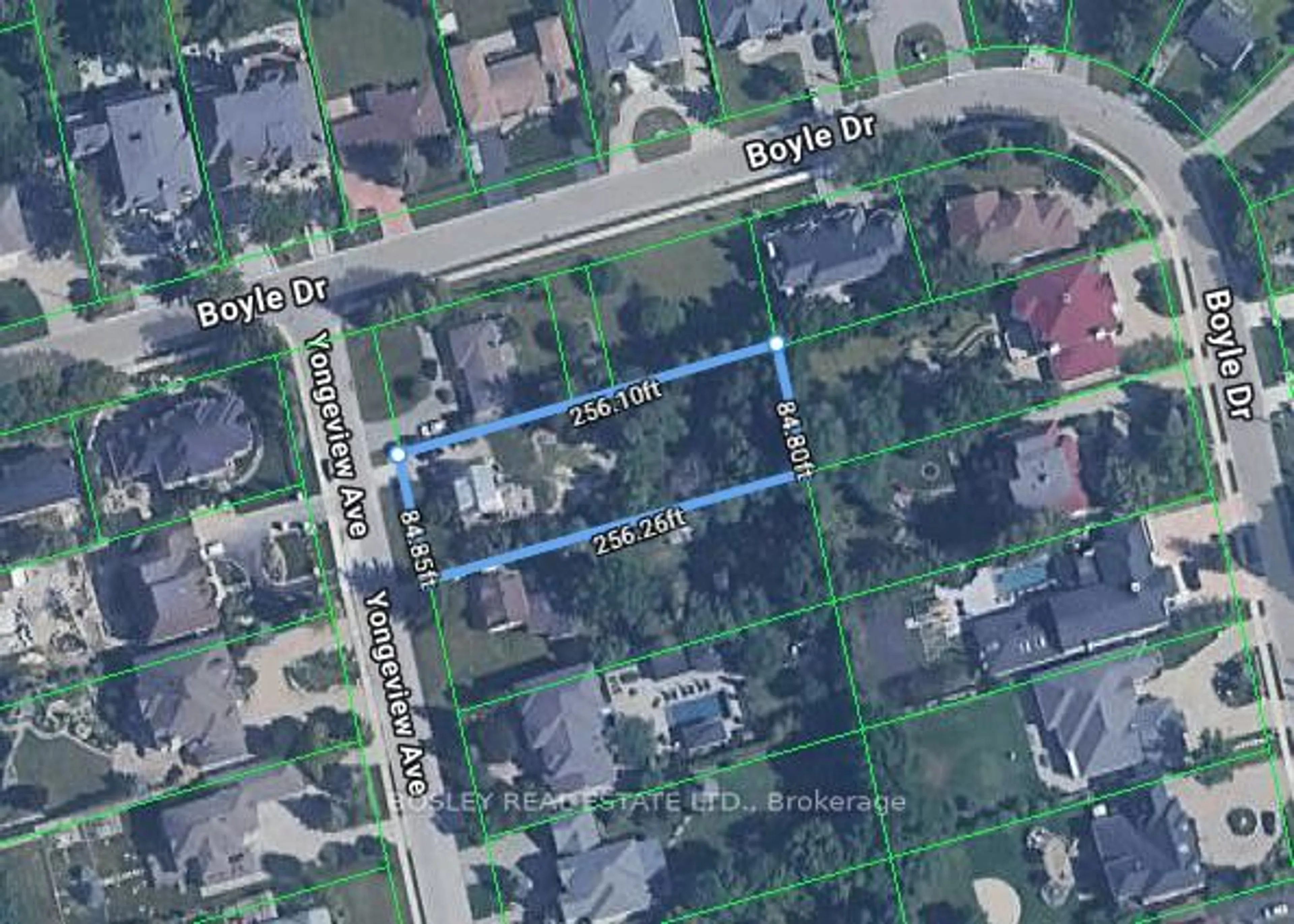 Picture of a map for 23 Yongeview Ave, Richmond Hill Ontario L4C 7A3