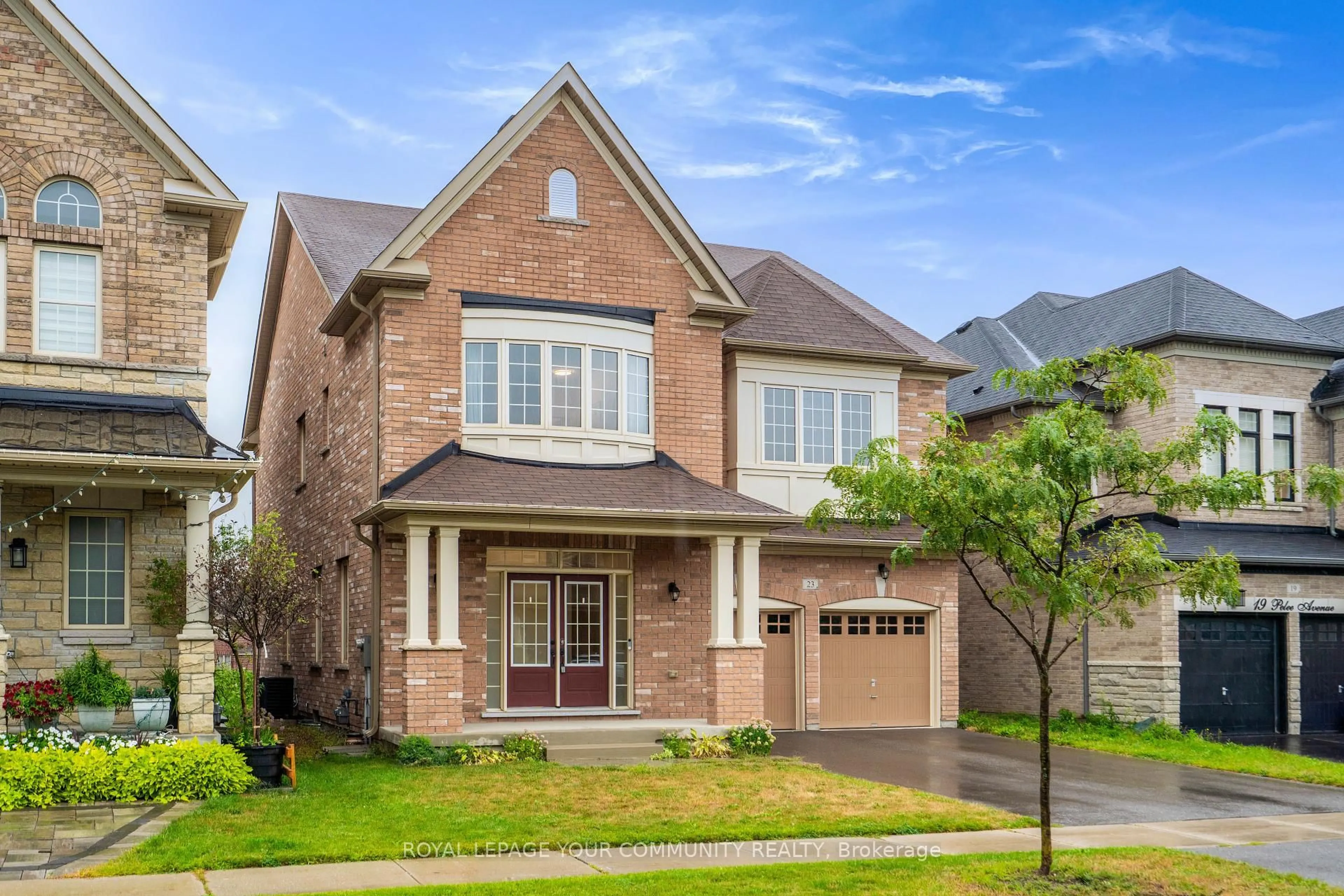 Home with brick exterior material, street for 23 Pelee Ave, Vaughan Ontario L4H 3Y2