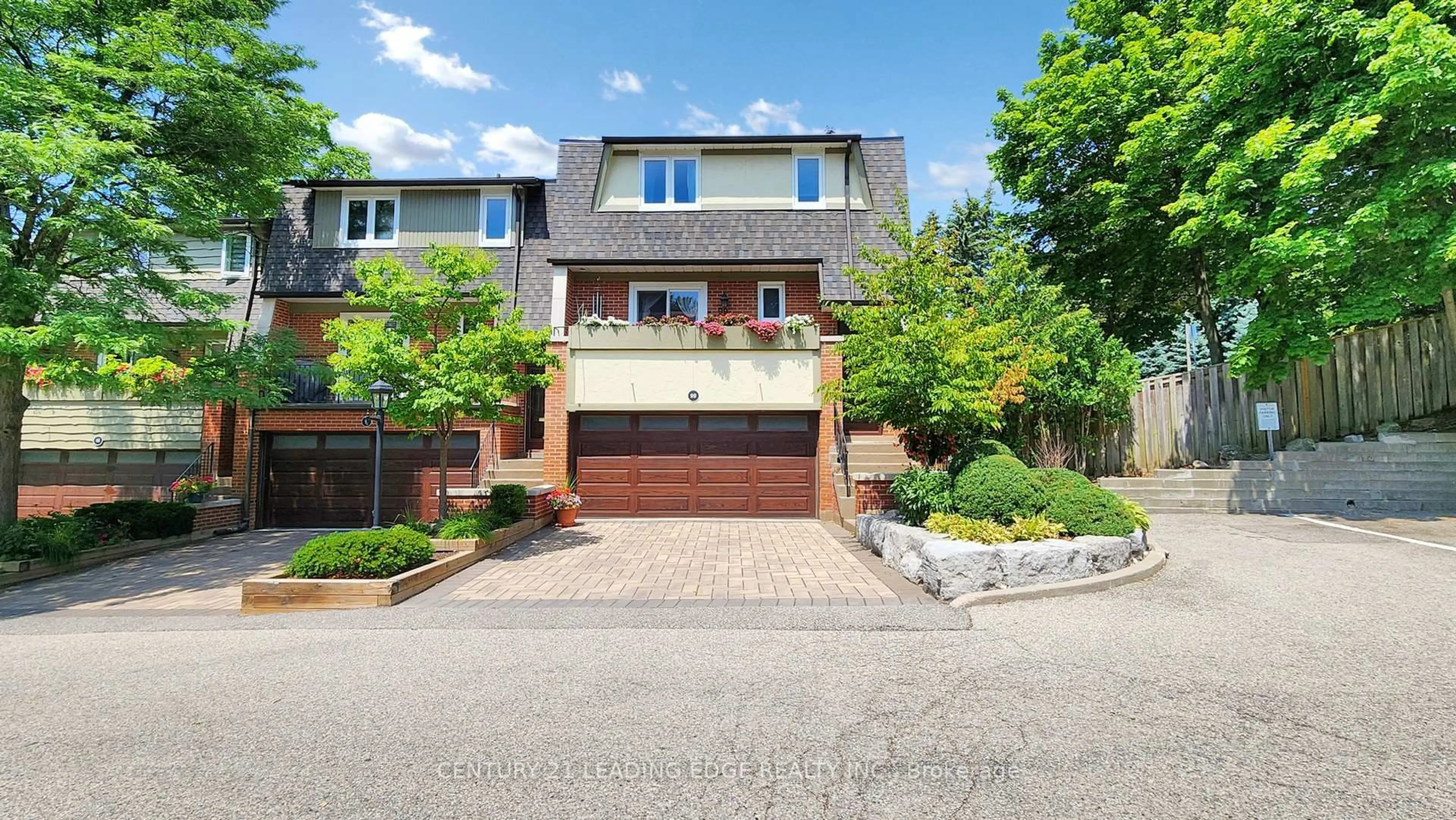 Home with brick exterior material, street for 99 Quail Valley Cres, Markham Ontario L3T 4P9