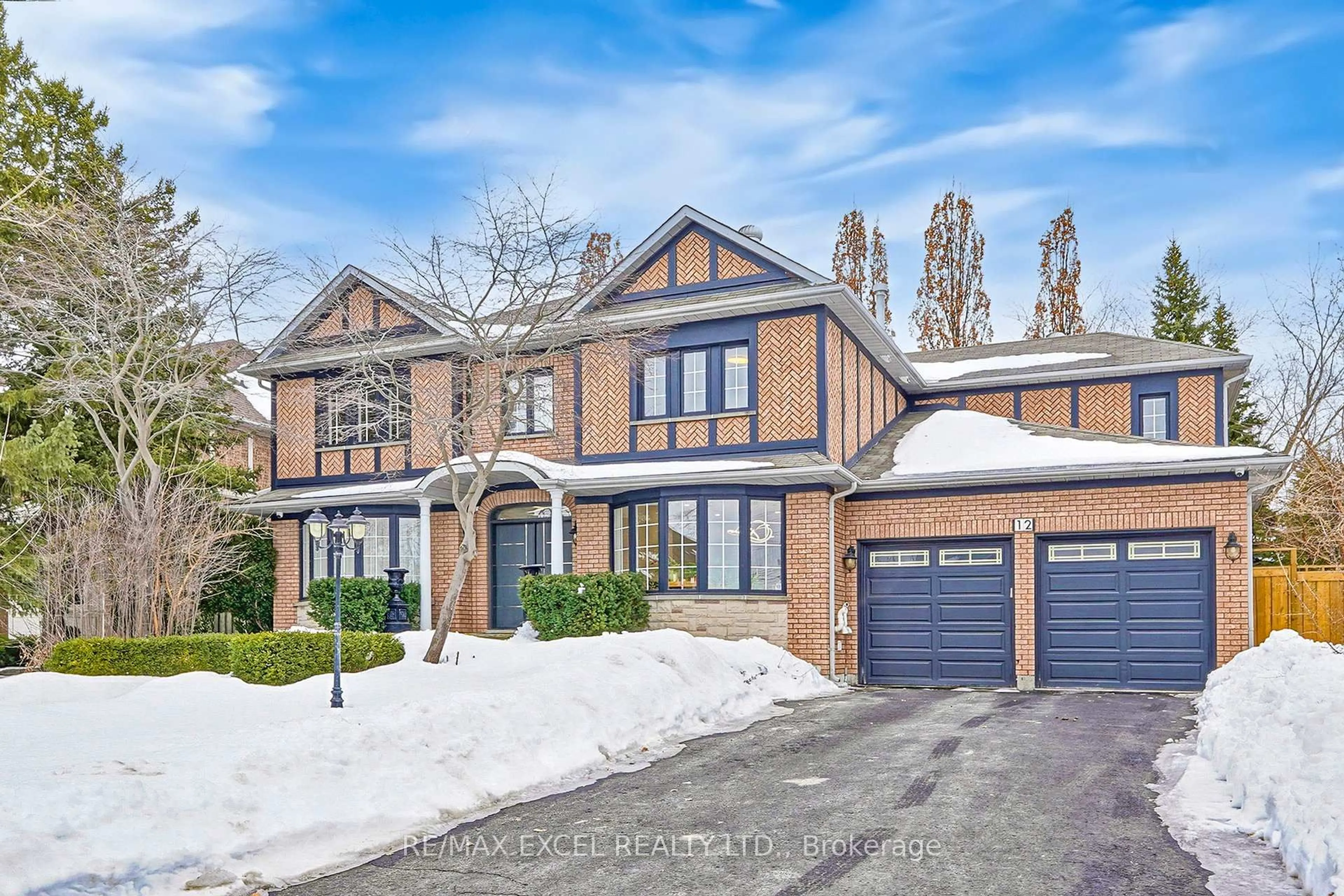 Home with brick exterior material, street for 12 Moses Cres, Markham Ontario L6C 1S5