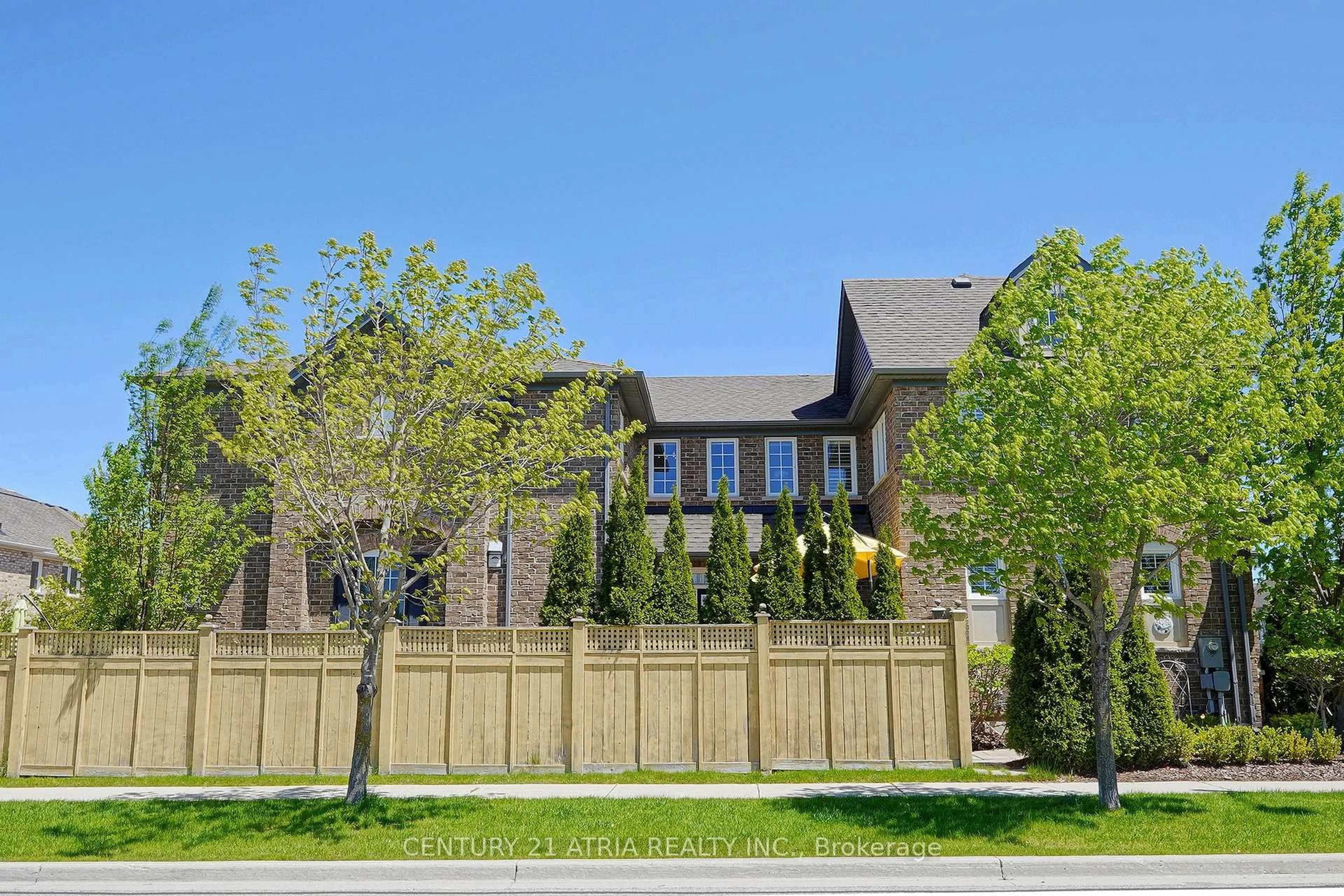 Home with brick exterior material, street for 2 Colonel George Mclaren Dr, Markham Ontario L6C 0L3