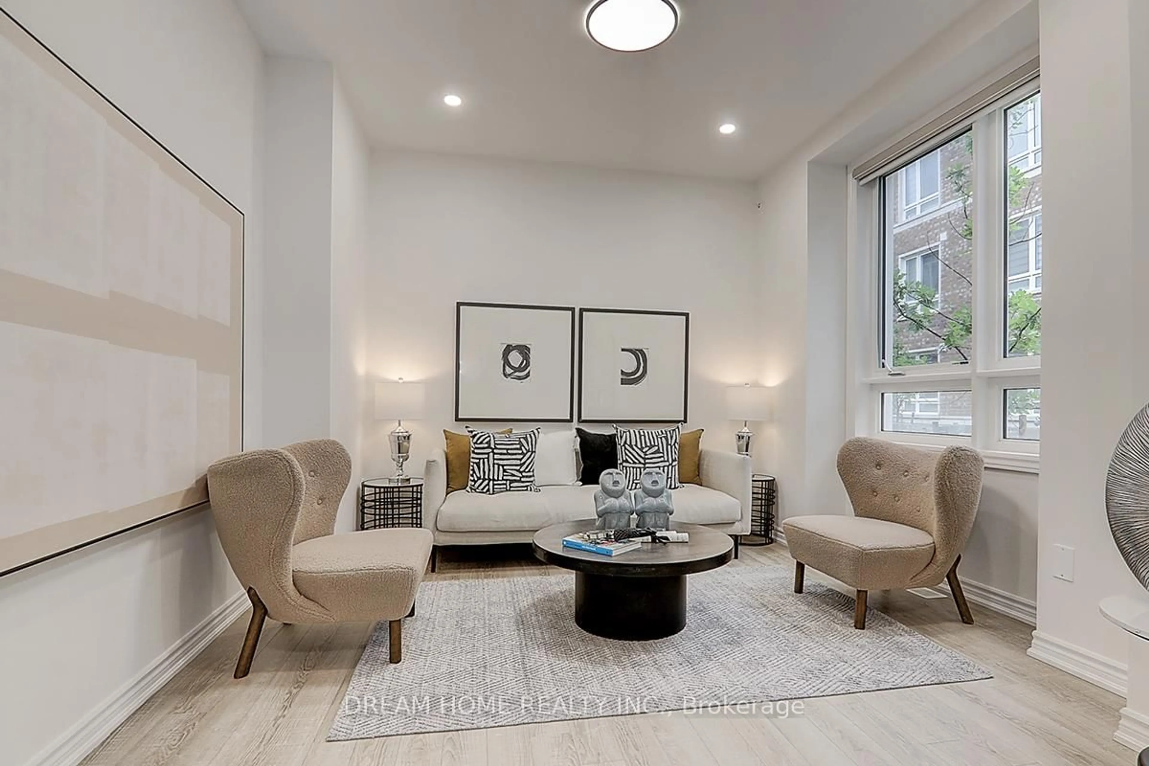 Living room with furniture, unknown for 15 Chicago Lane, Markham Ontario L6E 2B9