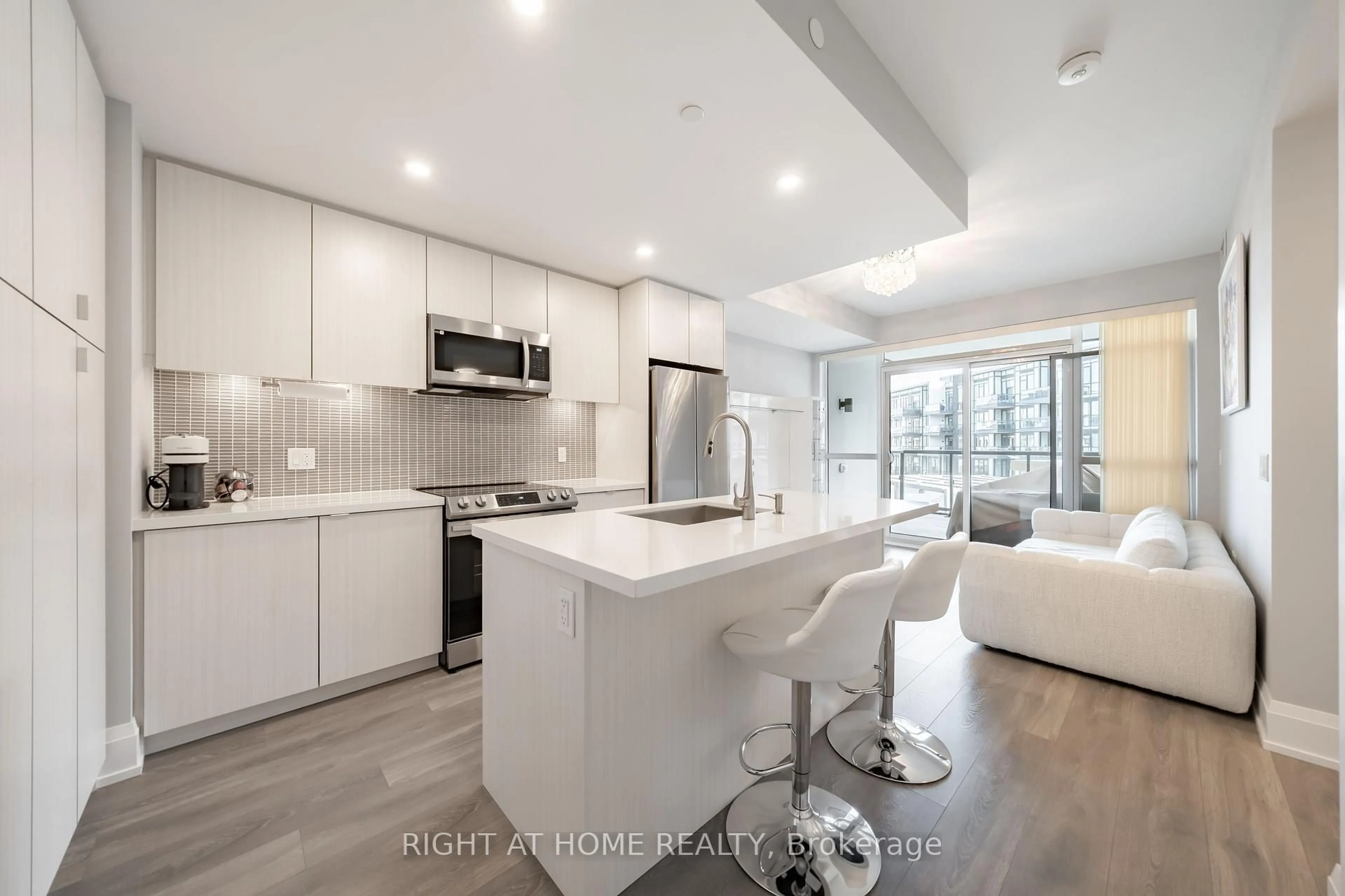 Open concept kitchen, unknown for 415 Sea Ray Ave #202, Innisfil Ontario L9S 0R5