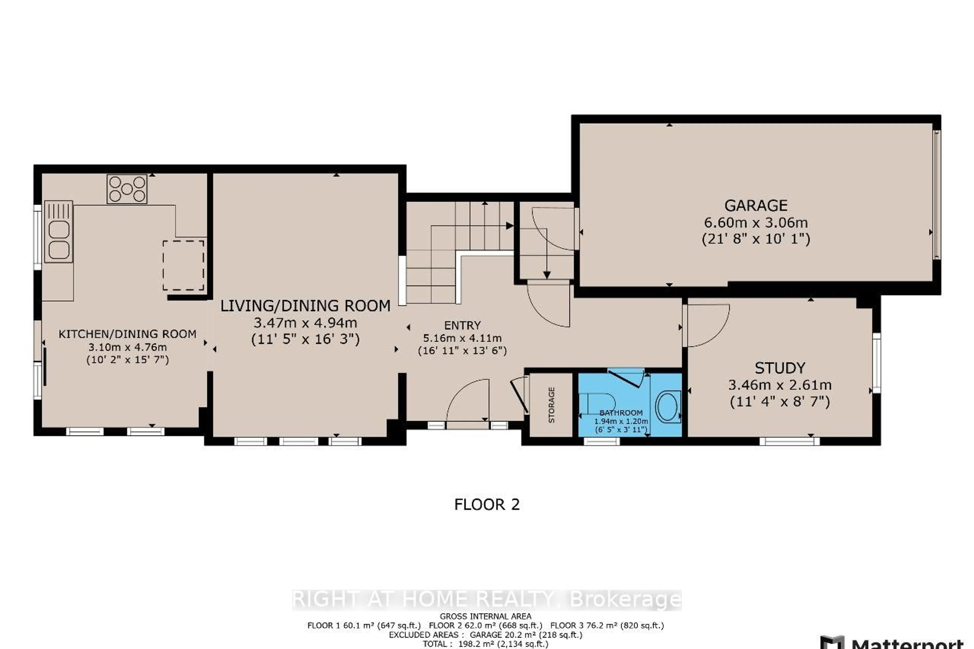Floor plan for 108 King William Cres, Richmond Hill Ontario L4B 4T1