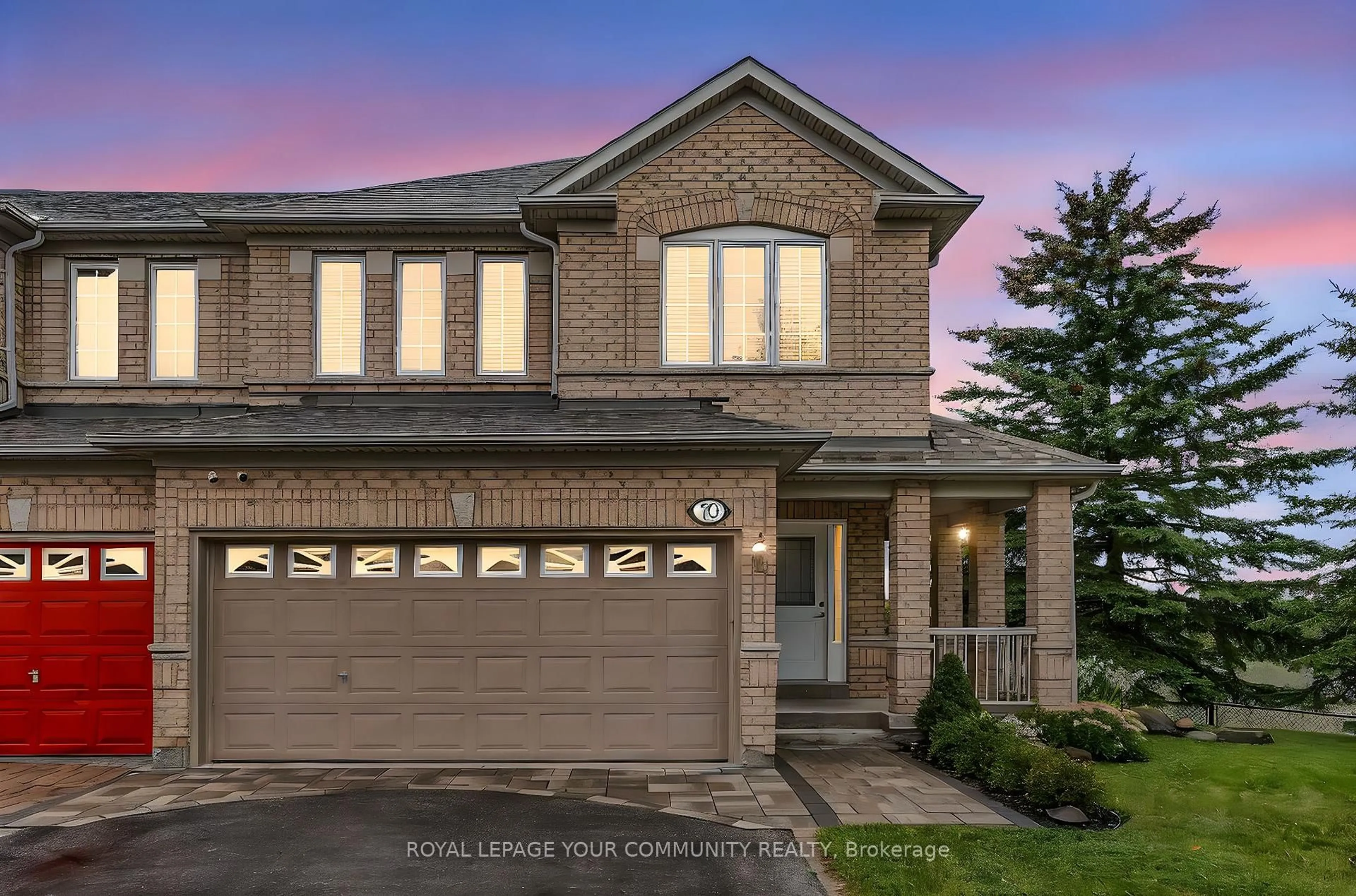 Home with brick exterior material, street for 70 Millcliff Circ, Aurora Ontario L4G 7N9