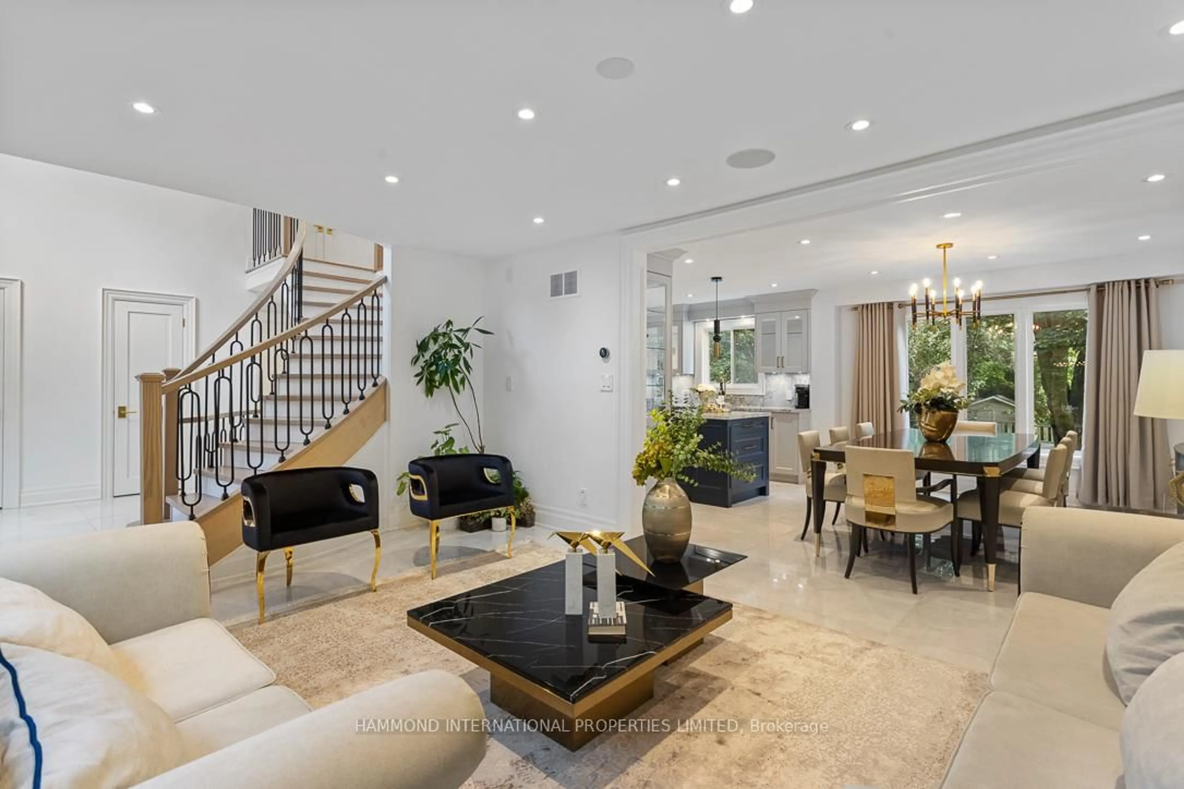 Living room with furniture, unknown for 108 Winchester Lane, Richmond Hill Ontario L4C 6Y7