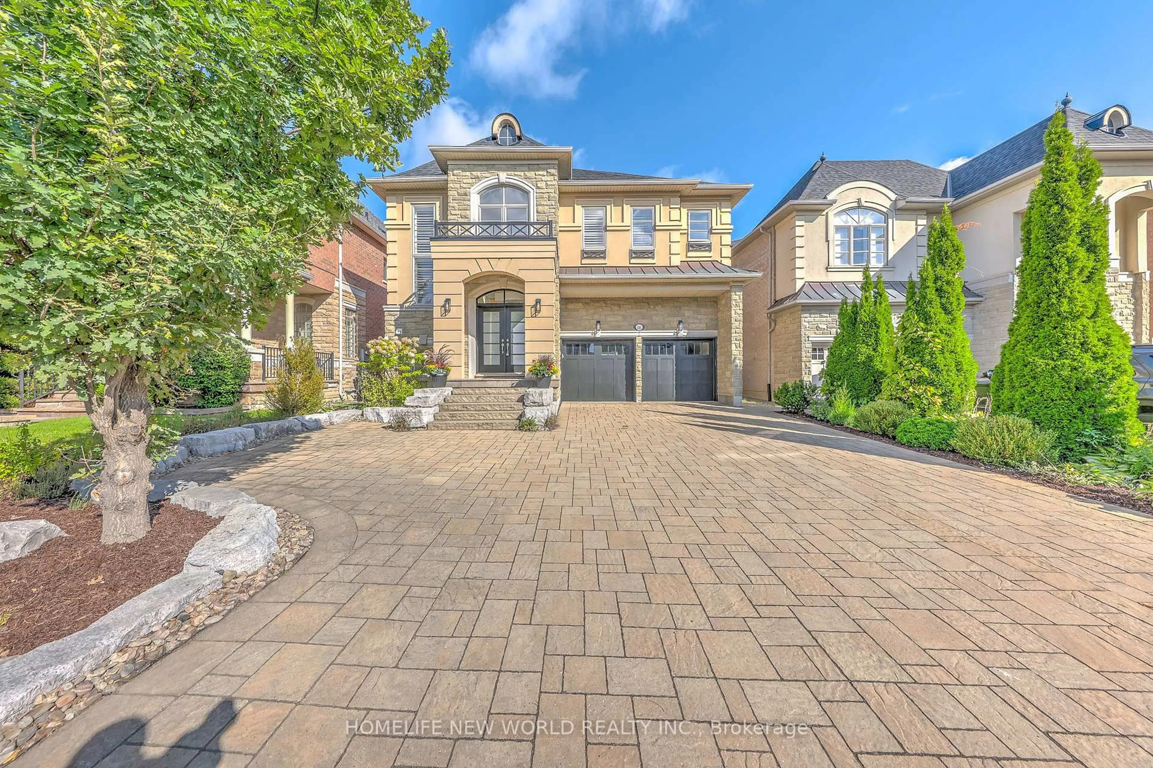 Home with brick exterior material, street for 16 Randolph Dr, Vaughan Ontario L6A 0W1