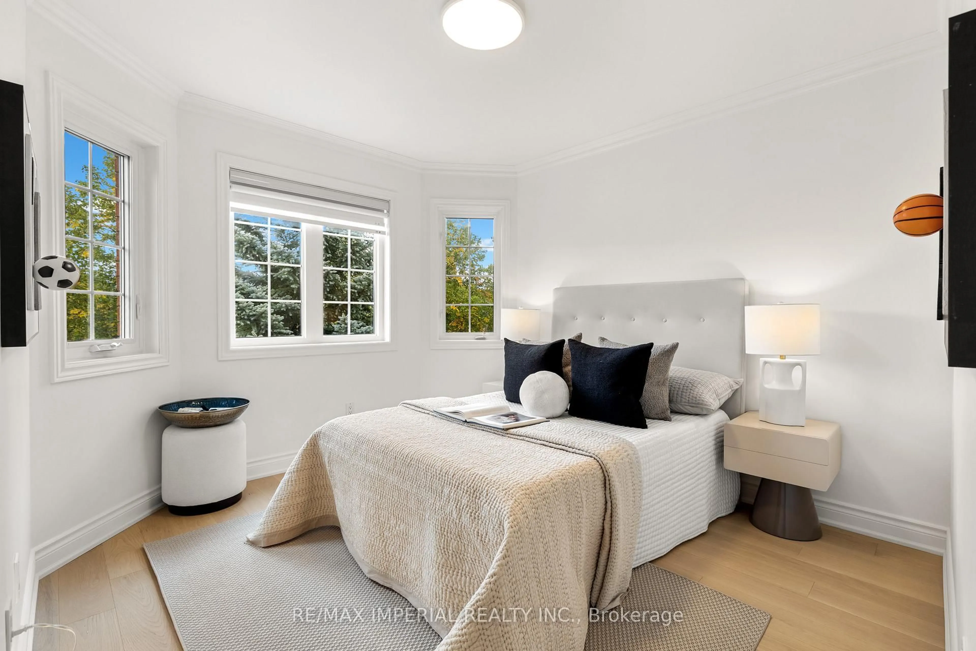 Bedroom with bed, unknown for 59 Amparo Dr, Vaughan Ontario L4H 2L7