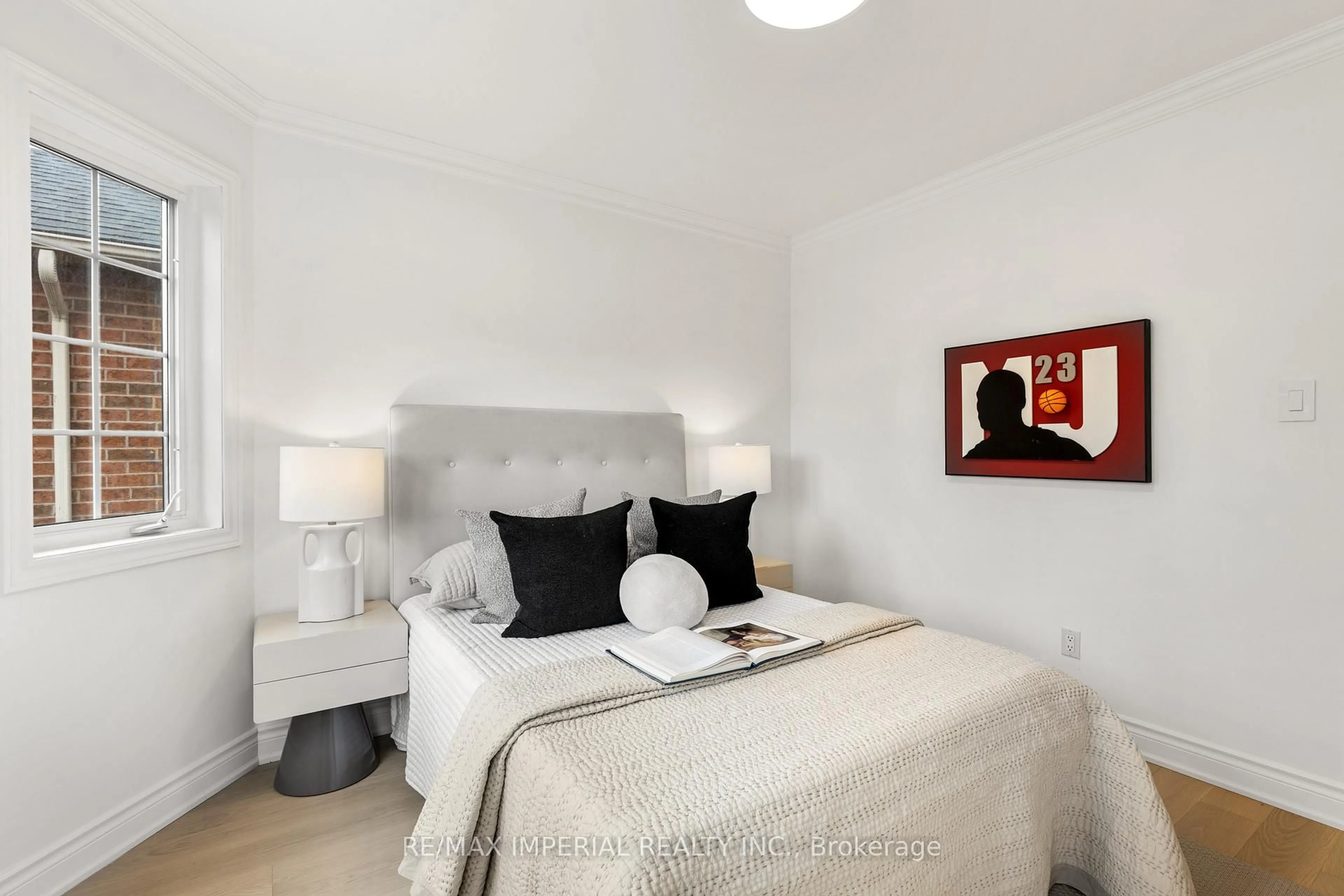 Bedroom with bed, unknown for 59 Amparo Dr, Vaughan Ontario L4H 2L7
