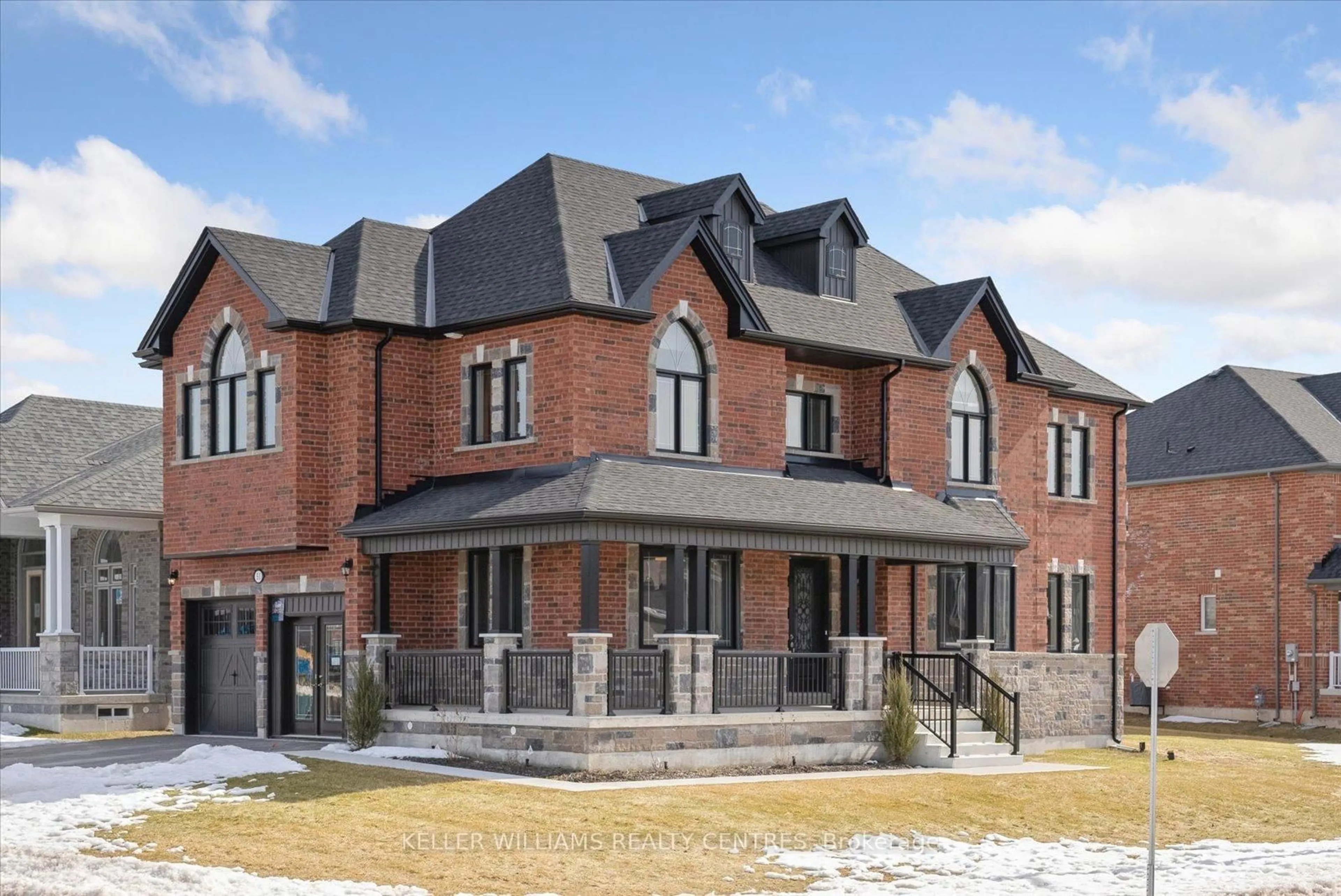 Home with brick exterior material, building for 51 Wood Cres, Essa Ontario L3W 0M5