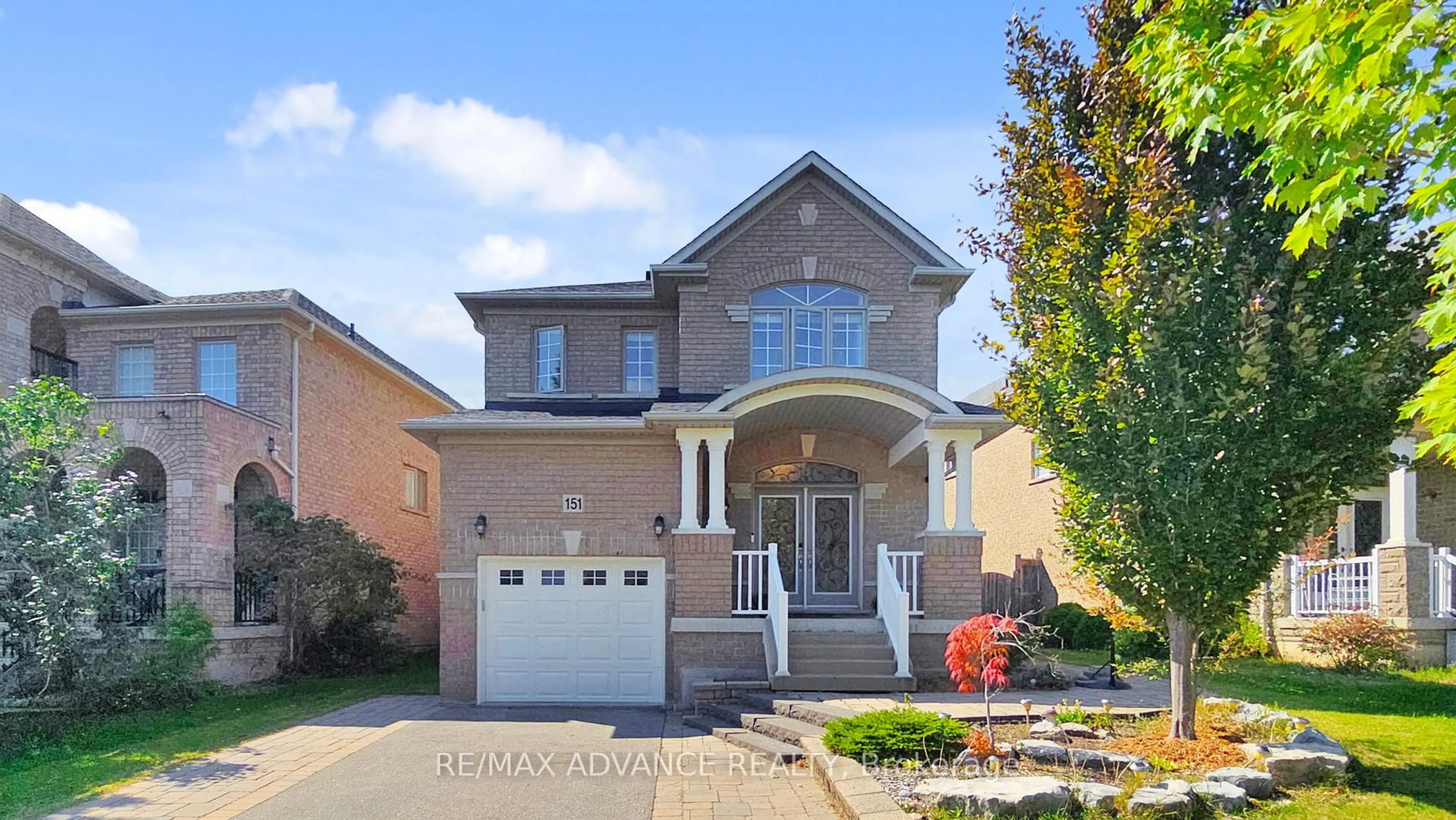 Home with brick exterior material, street for 151 Laramie Cres, Vaughan Ontario L6A 0R1
