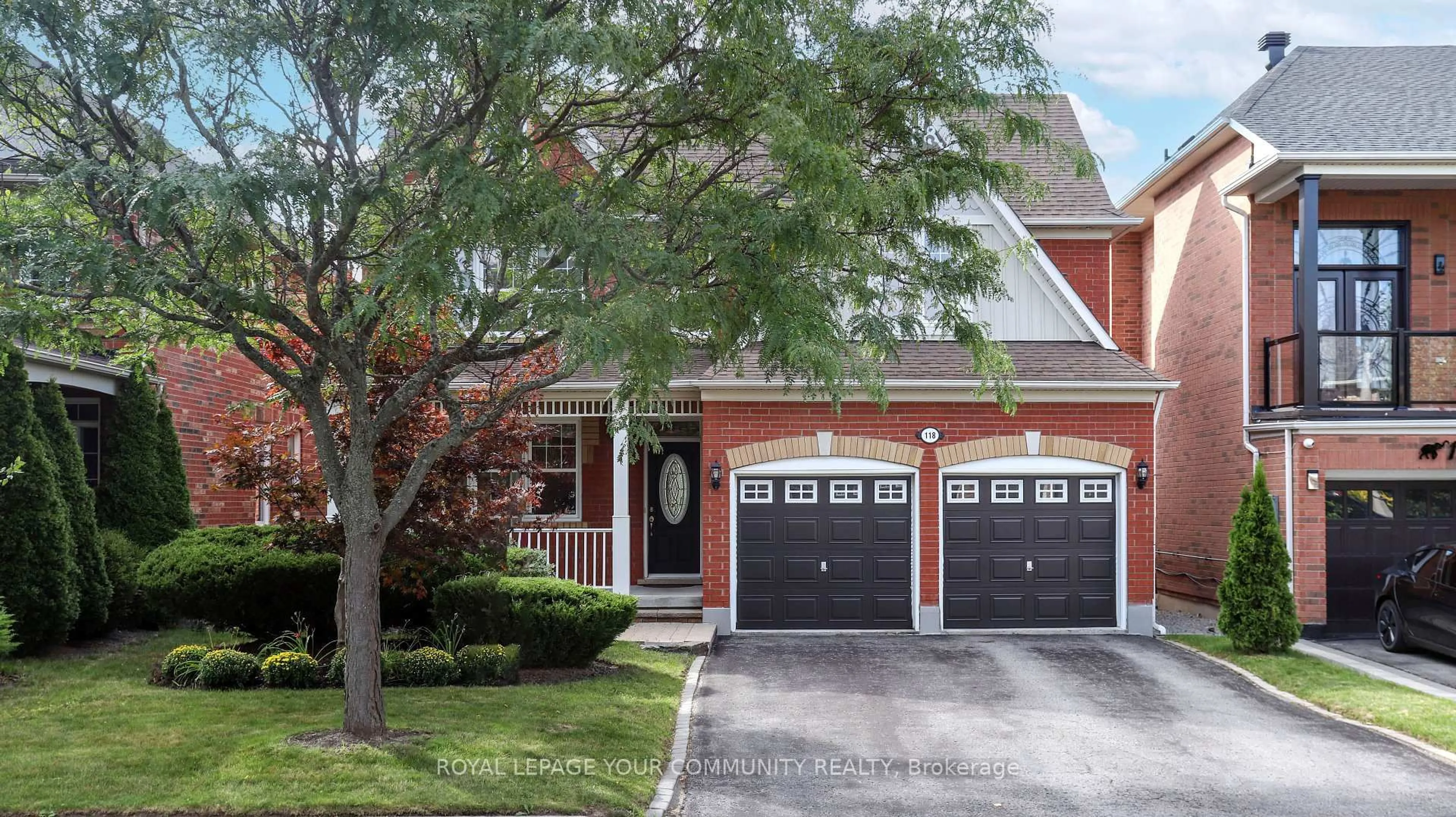 Home with brick exterior material, street for 118 Ina Lane, Whitchurch-Stouffville Ontario L4A 0L8