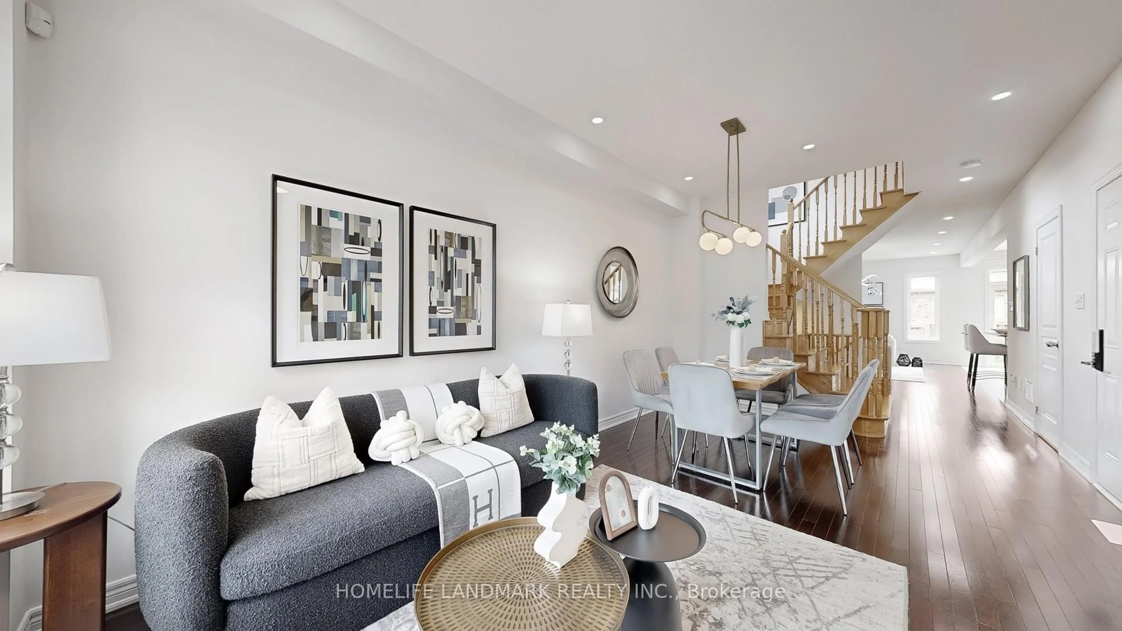 Living room with furniture, unknown for 16 Percy Stover Dr, Markham Ontario L6C 0V9