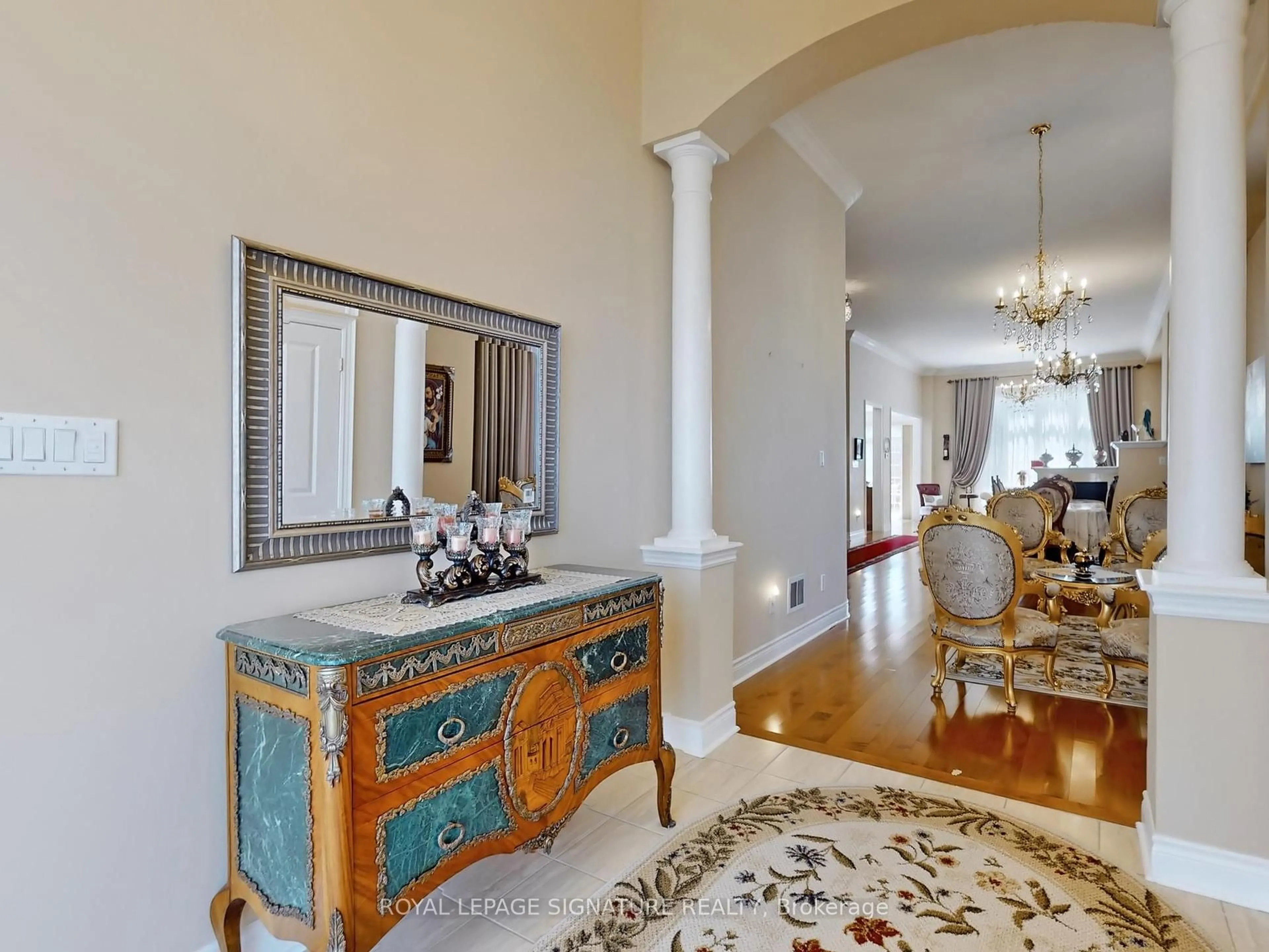 Indoor foyer for 45 Jazz Dr, Vaughan Ontario L6A 4S3