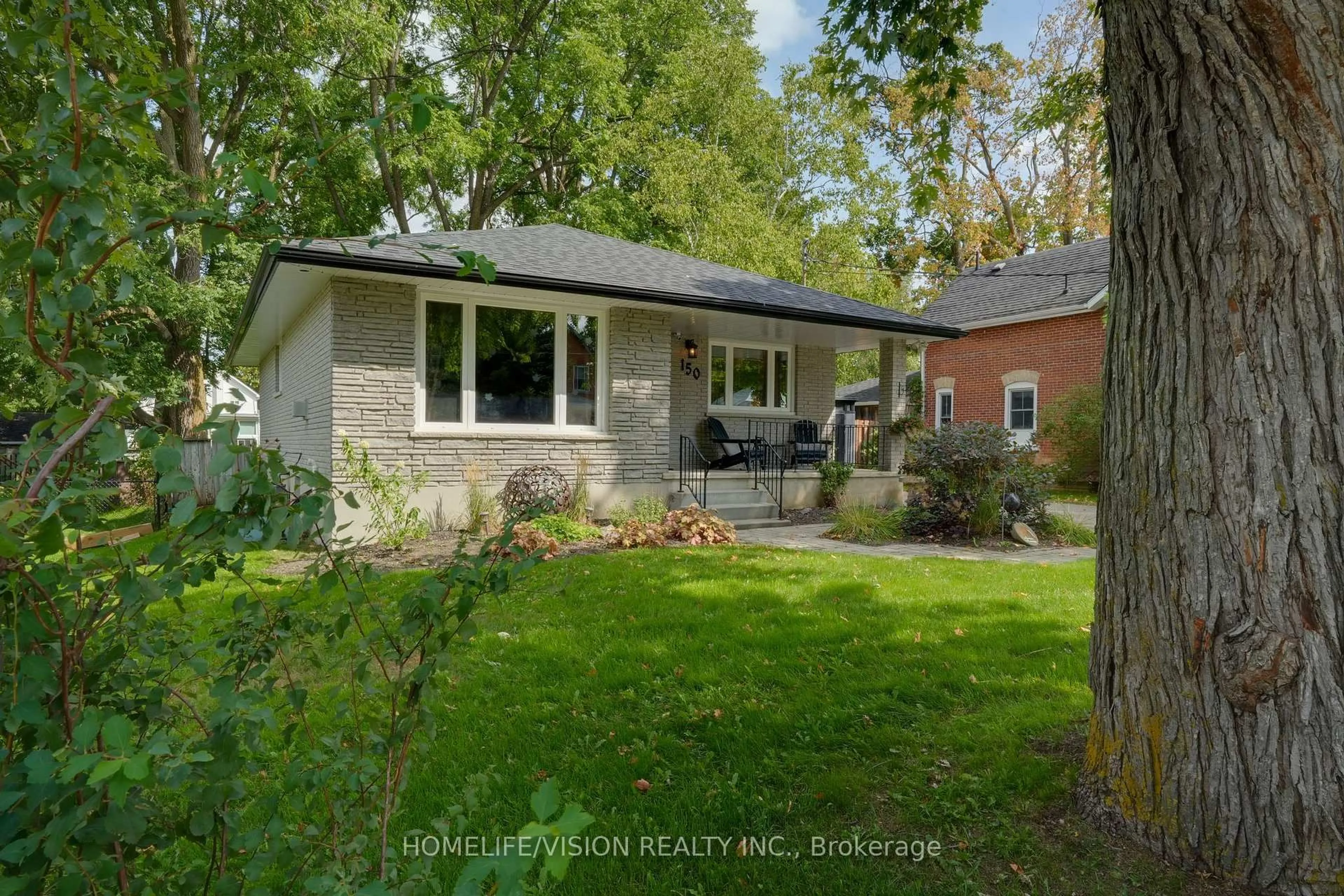 Home with brick exterior material, street for 150 St John St, Brock Ontario L0E 1E0