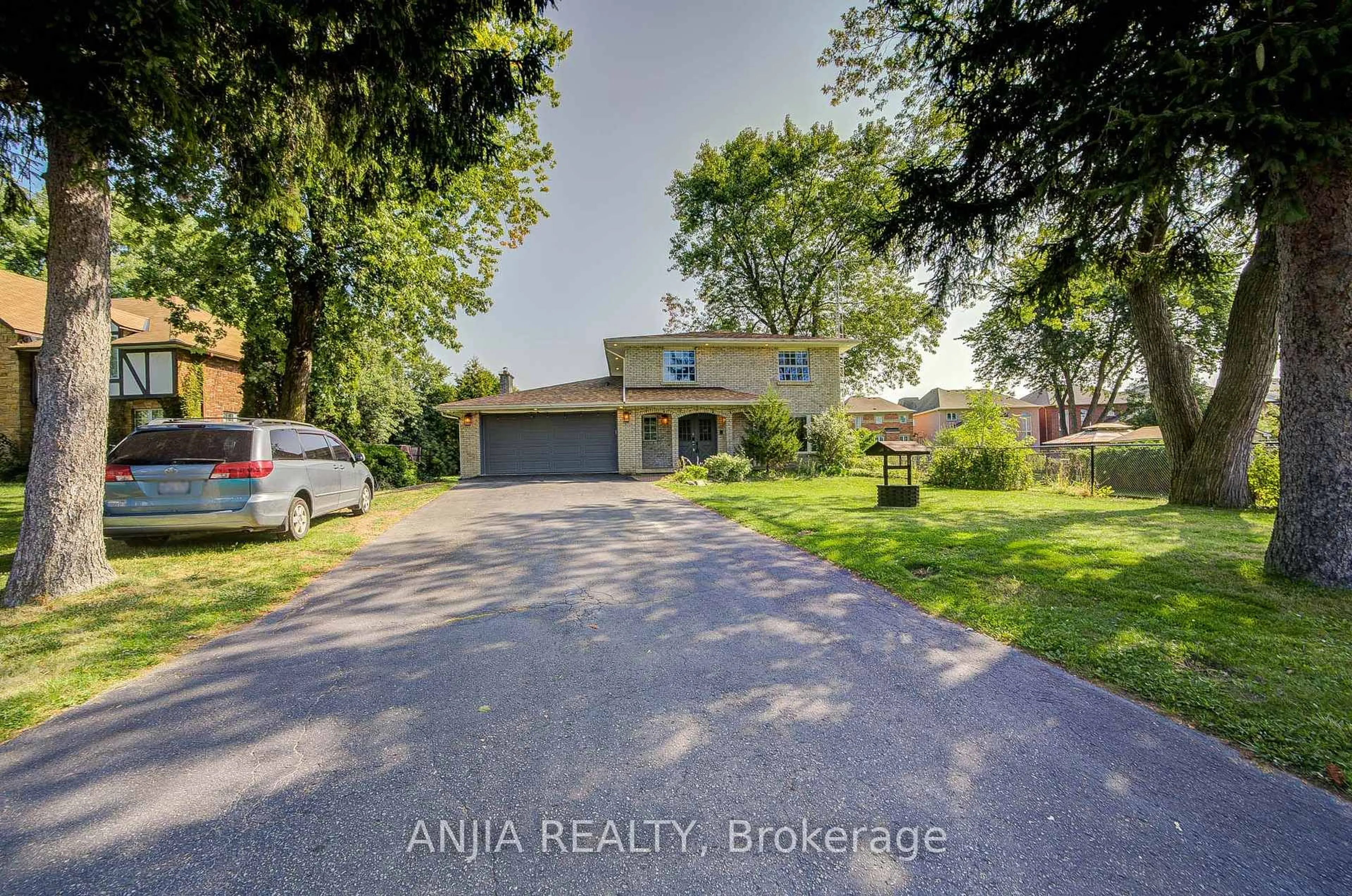 A pic from outside/outdoor area/front of a property/back of a property/a pic from drone, water/lake/river/ocean view for 7845 Ninth Line, Markham Ontario L6B 1A8
