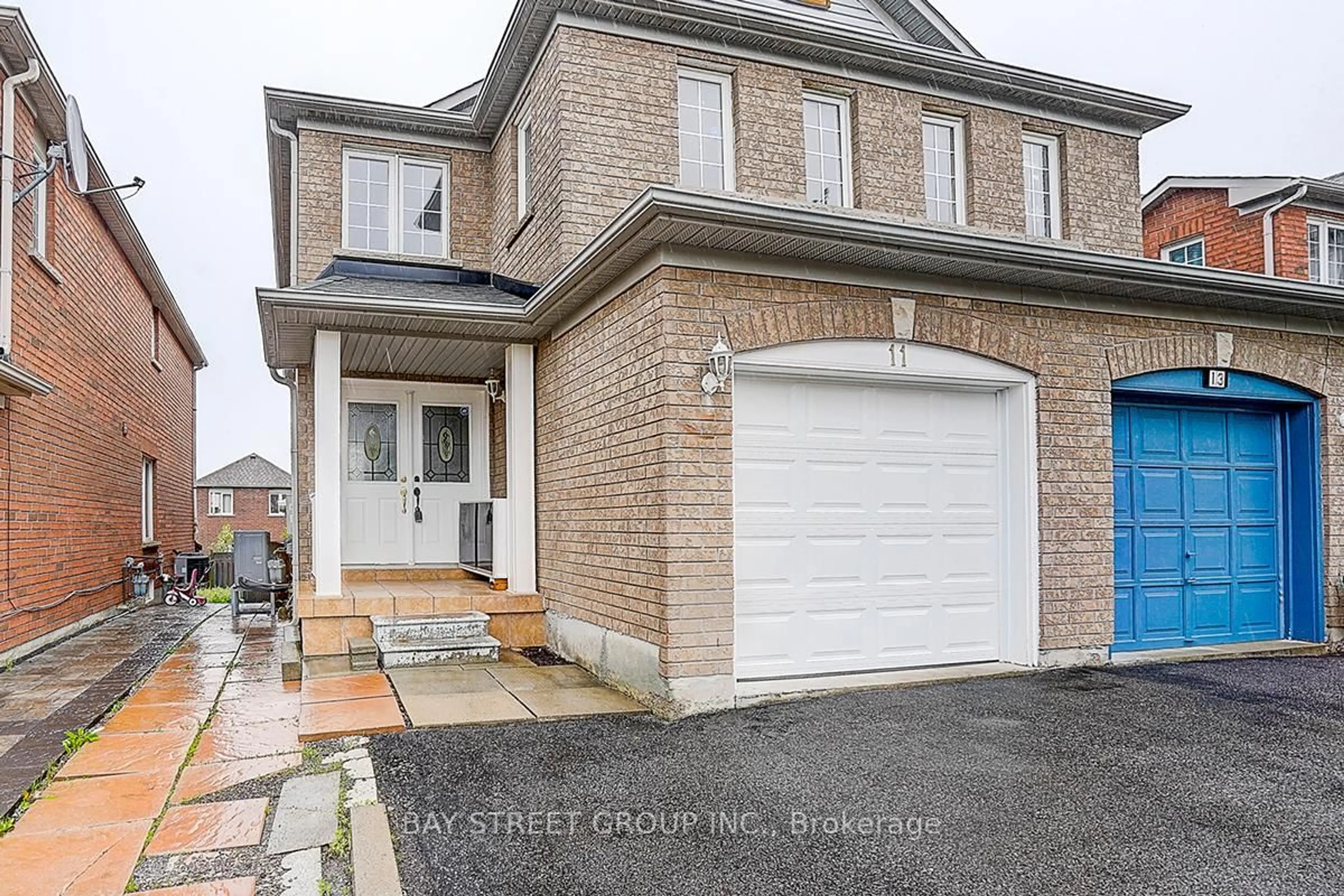 Home with brick exterior material, street for 11 Tara Cres, Markham Ontario L3S 4S7