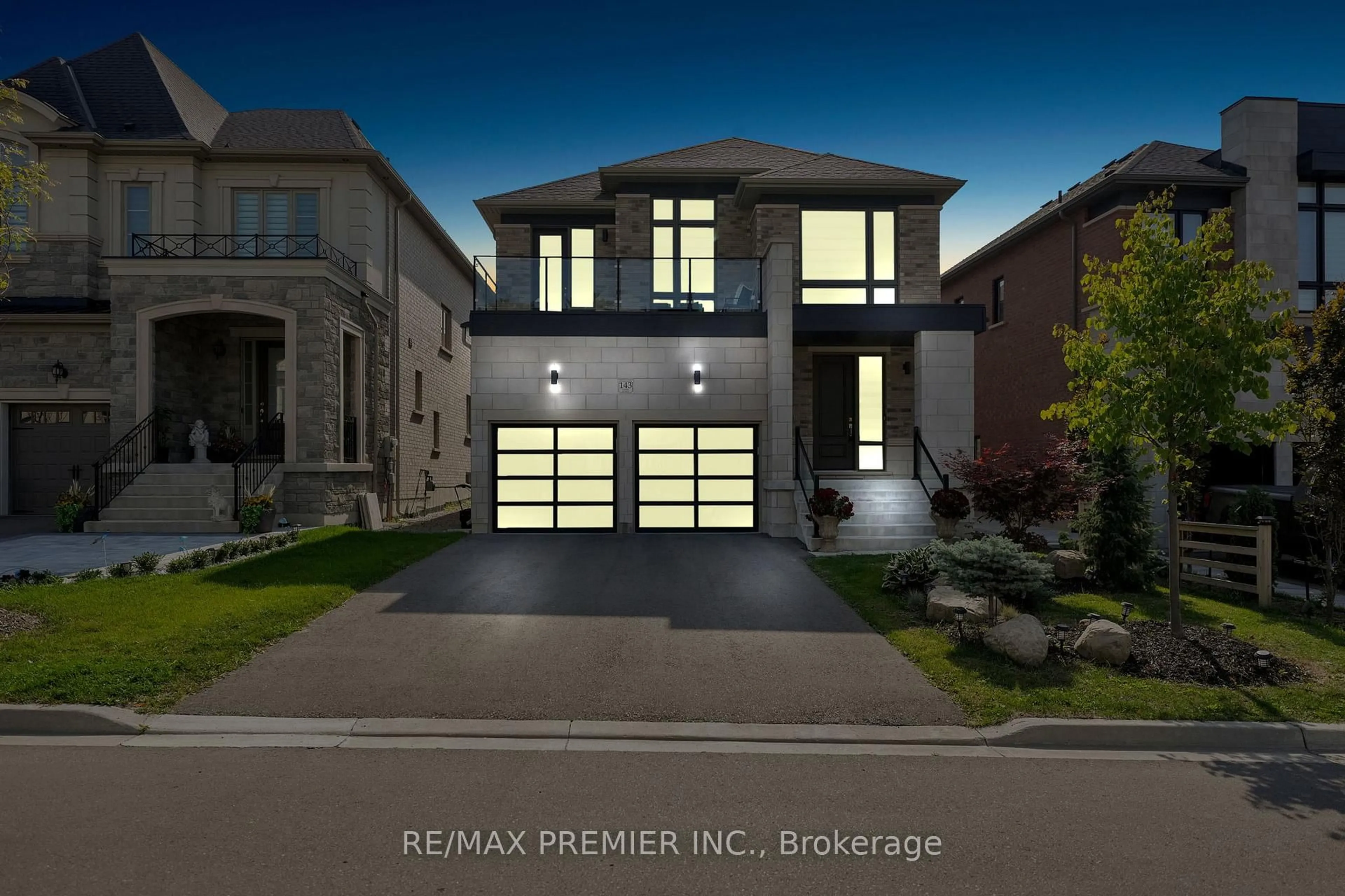 Home with brick exterior material, street for 143 Cannes Ave, Vaughan Ontario L4H 5A8