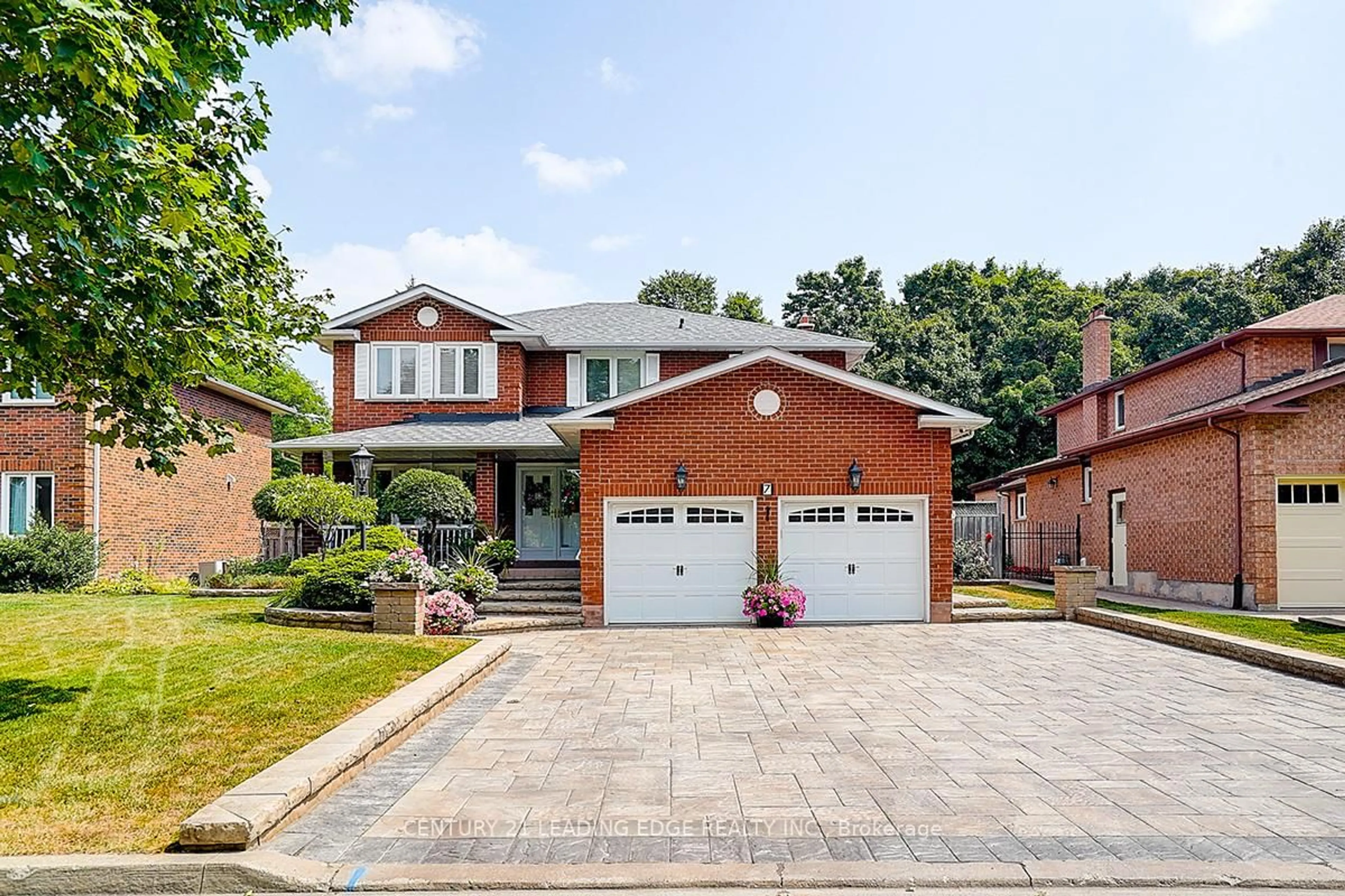 Home with brick exterior material, street for 7 Brogan Crt, Markham Ontario L3P 6G2