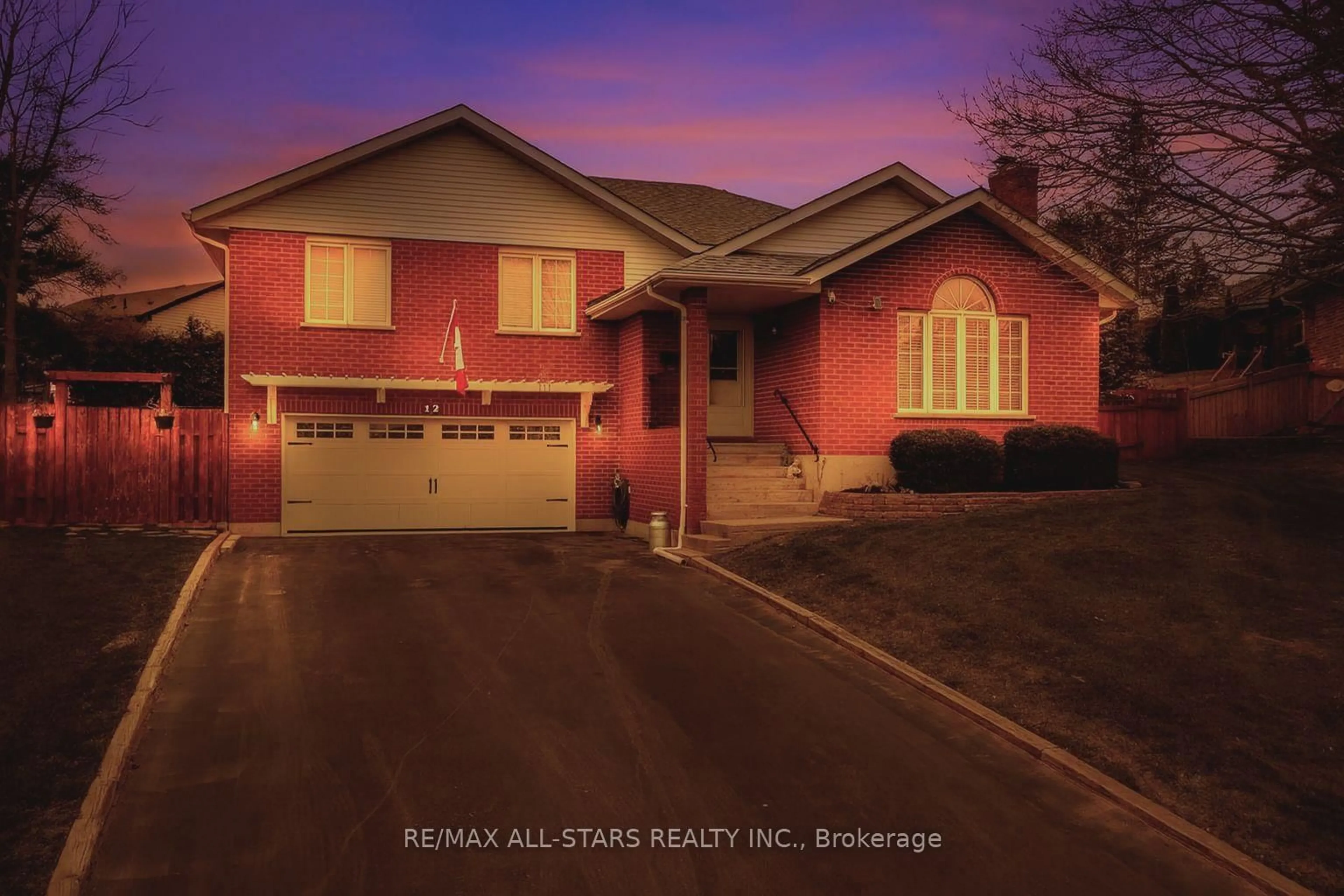Home with brick exterior material, street for 12 David Cres, Brock Ontario L0E 1E0